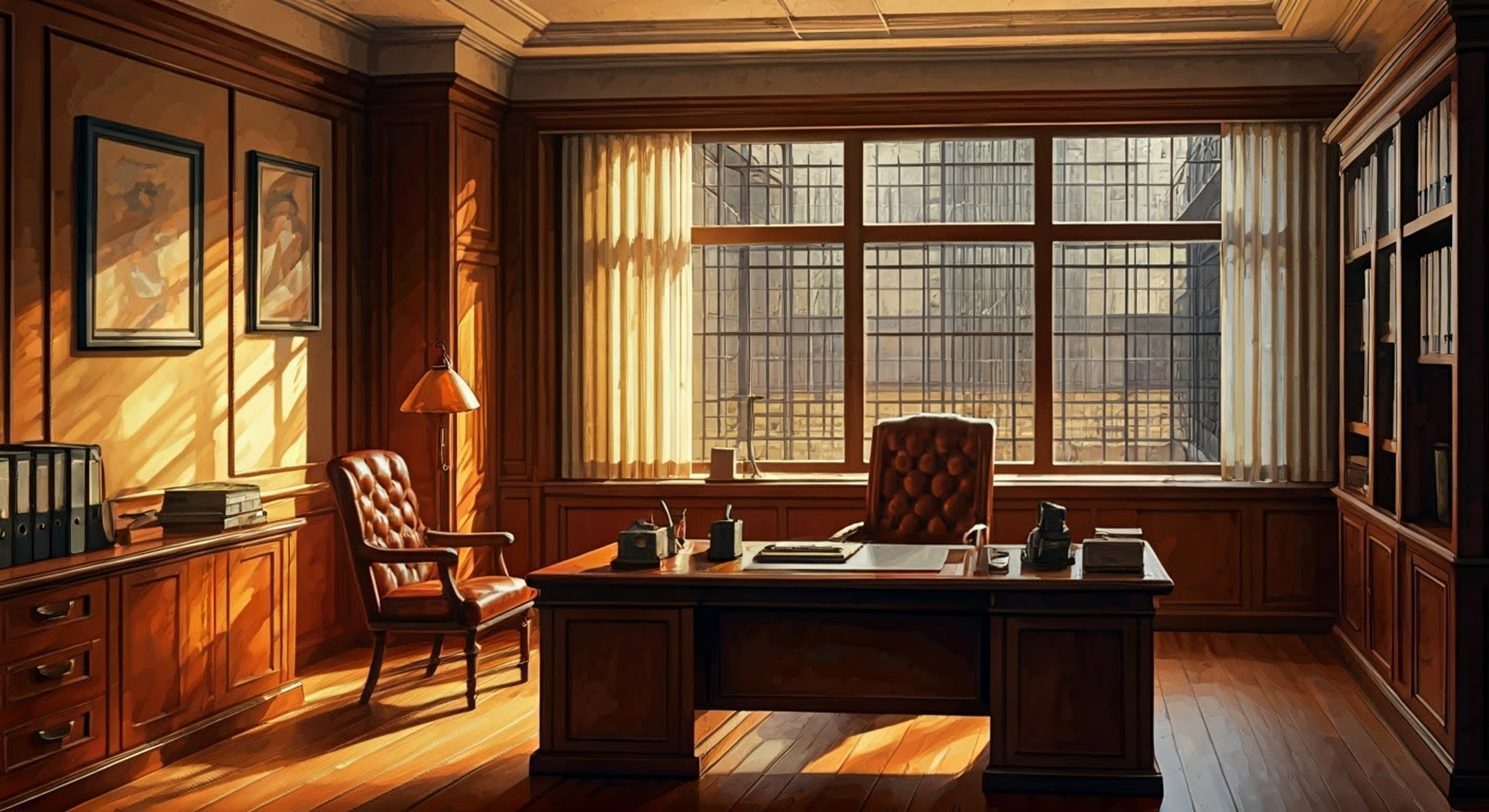 You're accompanying CEO Charles Wallace on a nerve-wracking inspection of your prison facility, knowing his reputation for finding even the smallest infractions. His steel-blue eyes miss nothing as he methodically examines every aspect of operations, from the guard schedules to the commissary finances. The tension builds as you try to maintain composure under his scrutinizing gaze while presenting quarterly reports and facility improvements.