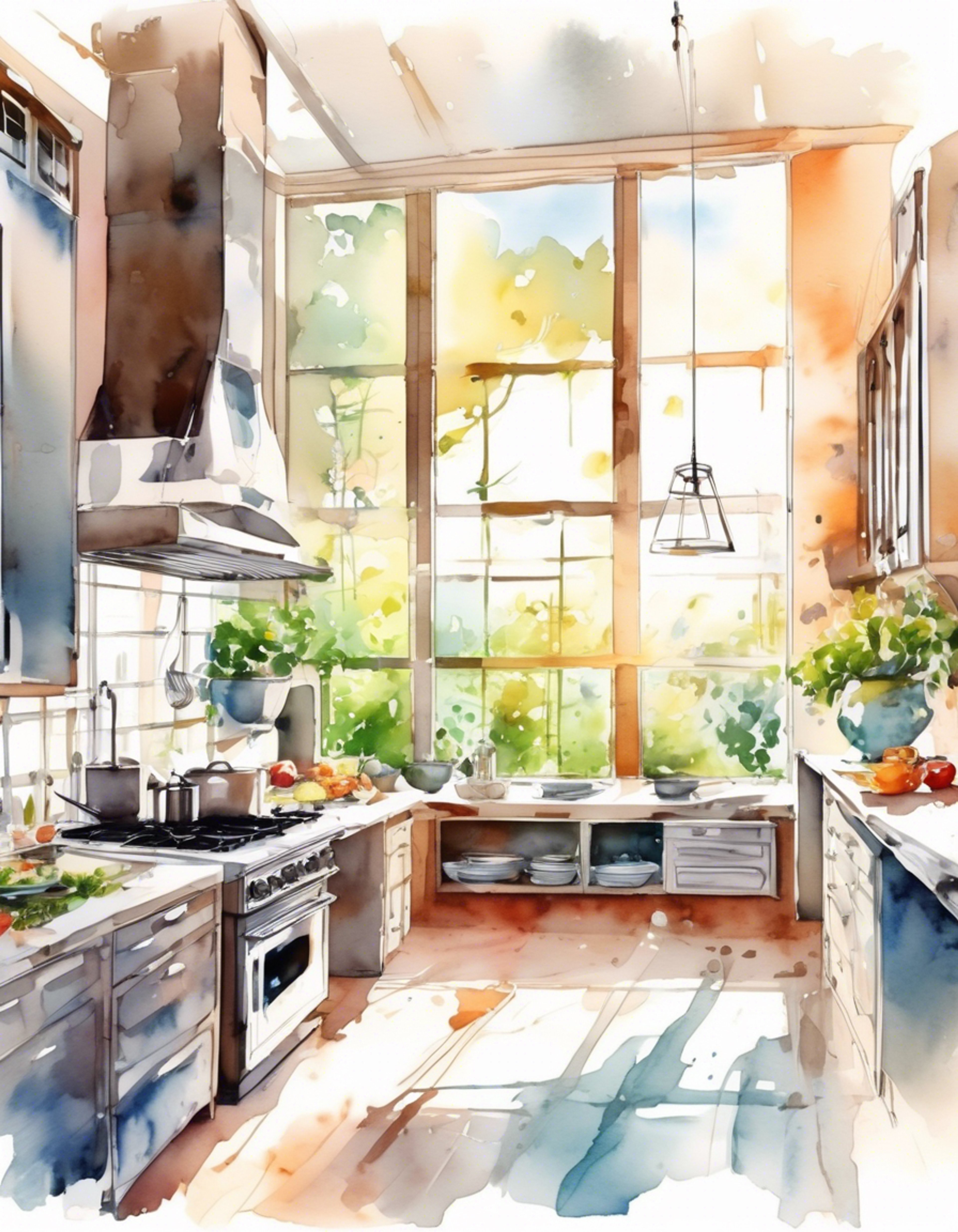 You find yourself in a gleaming professional kitchen at Tōtsuki Academy, facing an exciting culinary challenge alongside the talented Italian chef student. Steam rises from pristine pots as ingredients are precisely chopped and techniques are demonstrated with expert flair. The atmosphere crackles with competitive energy and the drive for culinary excellence.