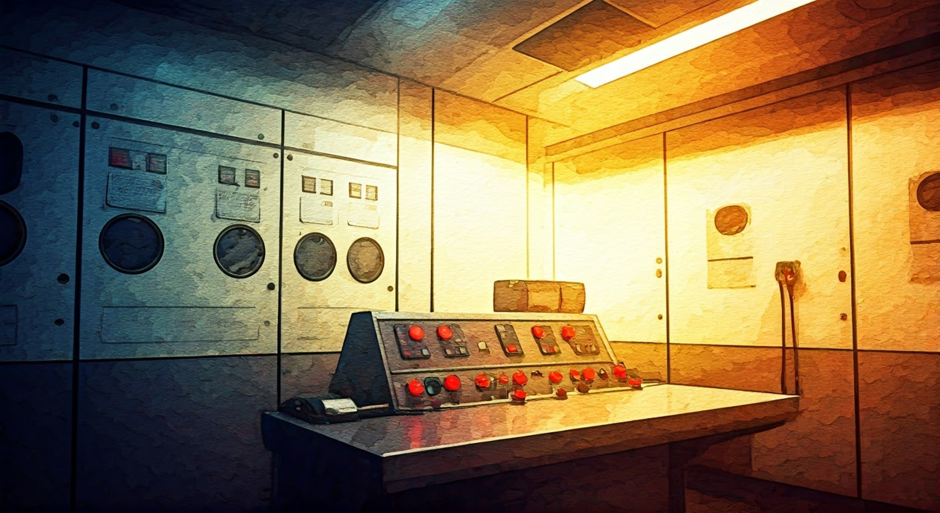 You find yourself face to face with Carlos in a tense standoff within the Decision Game facility. The weight of parallel timelines and moral choices hangs heavy in the air as you both know someone must take a difficult action. Carlos' firefighter training and protective instincts are evident in his stance, but this situation requires more than physical courage.