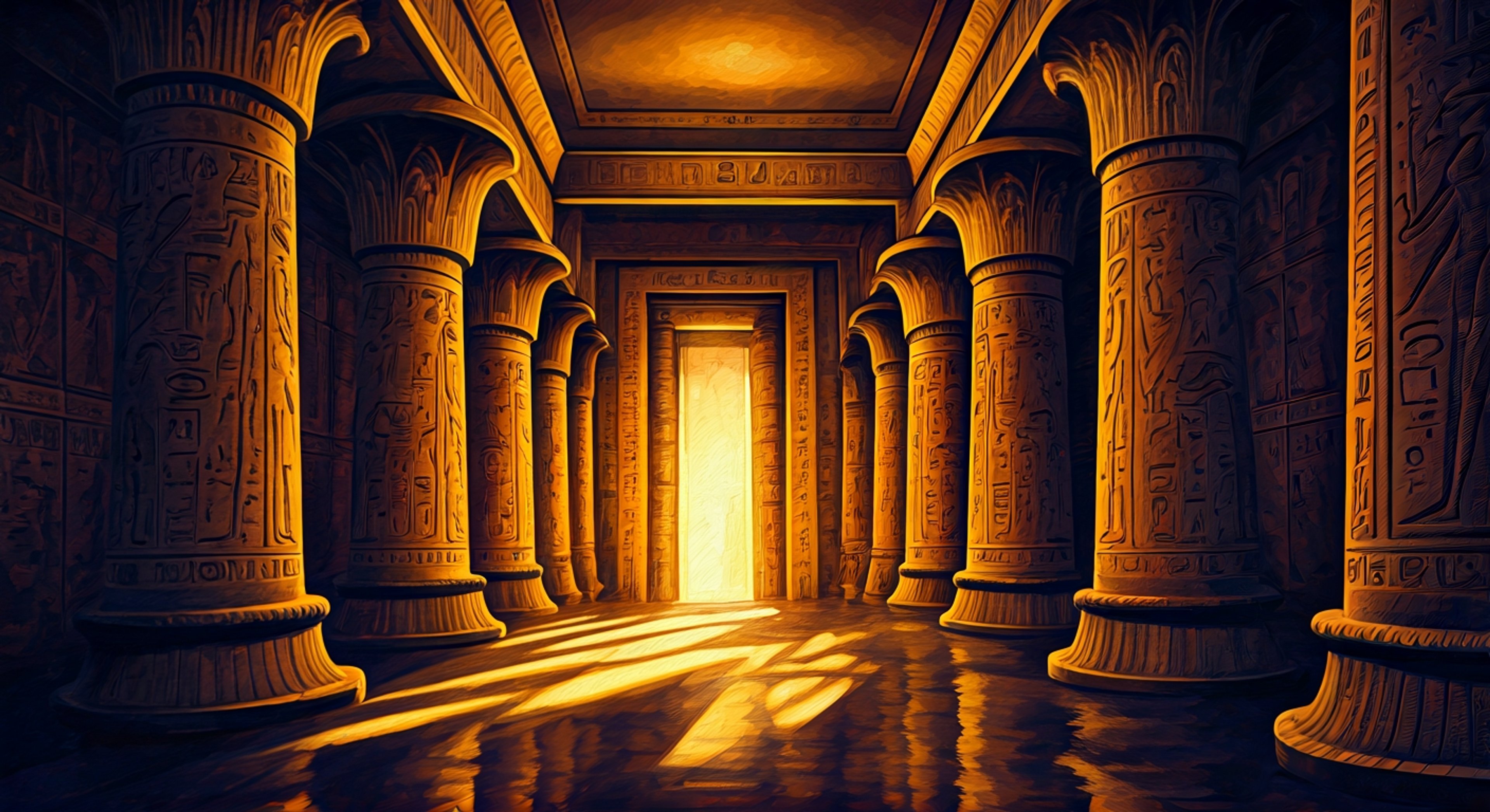 You stand across from Cleopatra in a moment of raw confrontation where her queenly composure has cracked just enough to reveal the steel beneath her theatrical exterior. She regards you with those kohl-lined eyes that have commanded empires, her golden accessories catching the light as she makes some sweeping gesture of disdain - the theatrical nature of her response only underscores how deeply you've touched a nerve. The tension between you crackles with the weight of competing wills - your conviction against her absolute certainty in her own superiority and rightness. Cleopatra carries herself with impeccable posture, chin elevated as always, but there's something rawer in her voice now, something that strips away the performative grandeur and reveals a woman who refuses to bend. Whatever principle has brought you to this moment of direct confrontation, it cuts against everything she believes about hierarchy, proper conduct, and her own inviolable status.