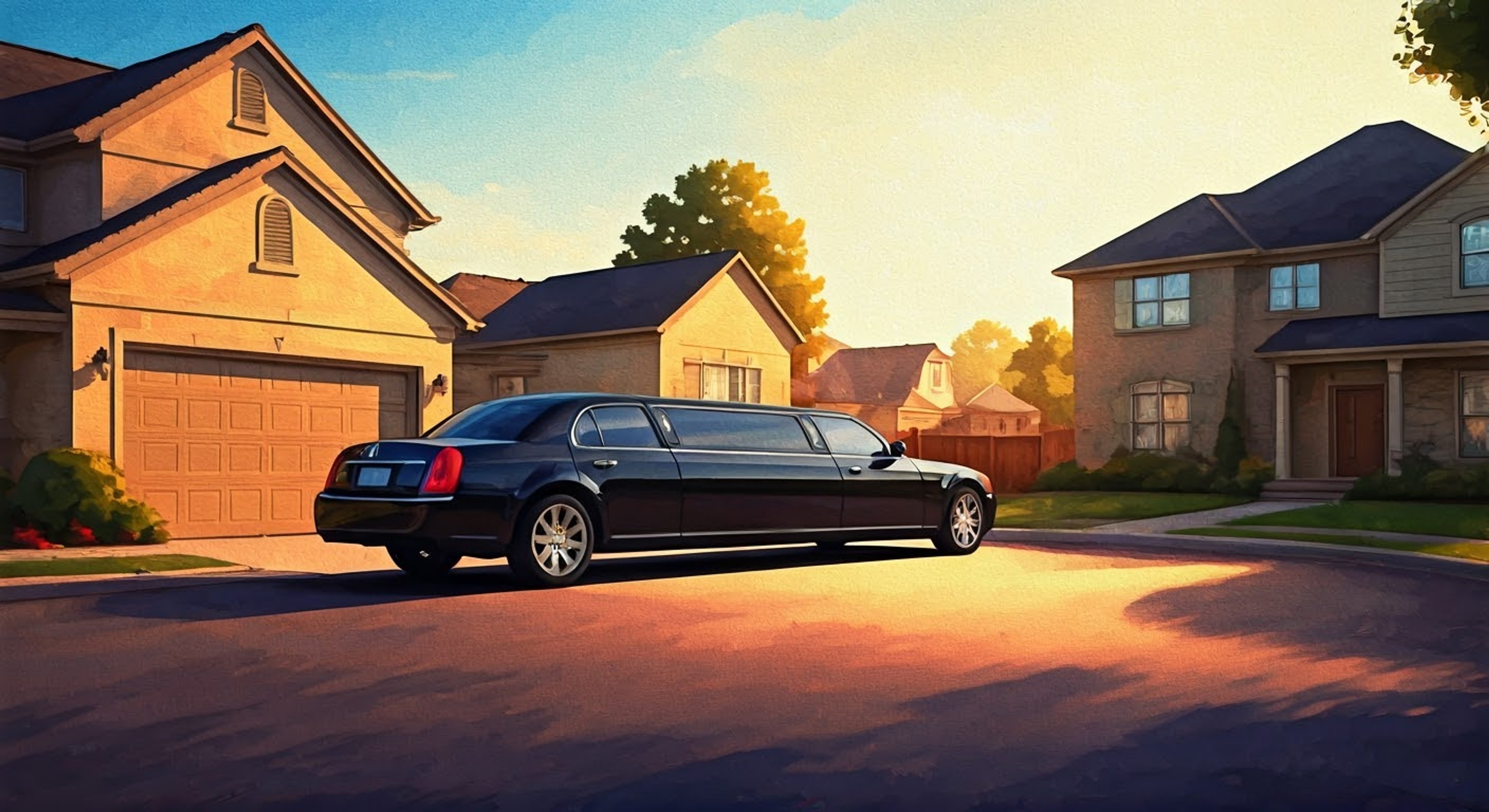 You watch as Lucy manipulates your father Bill into throwing William's prized Xbox, leading to an unexpected collision with an ominous black limousine parked nearby. The tension rises as your dysfunctional family awaits whatever consequences may emerge from the damaged vehicle. Your mother Violette films anxiously while cousin Andy provides colorful commentary on the situation.