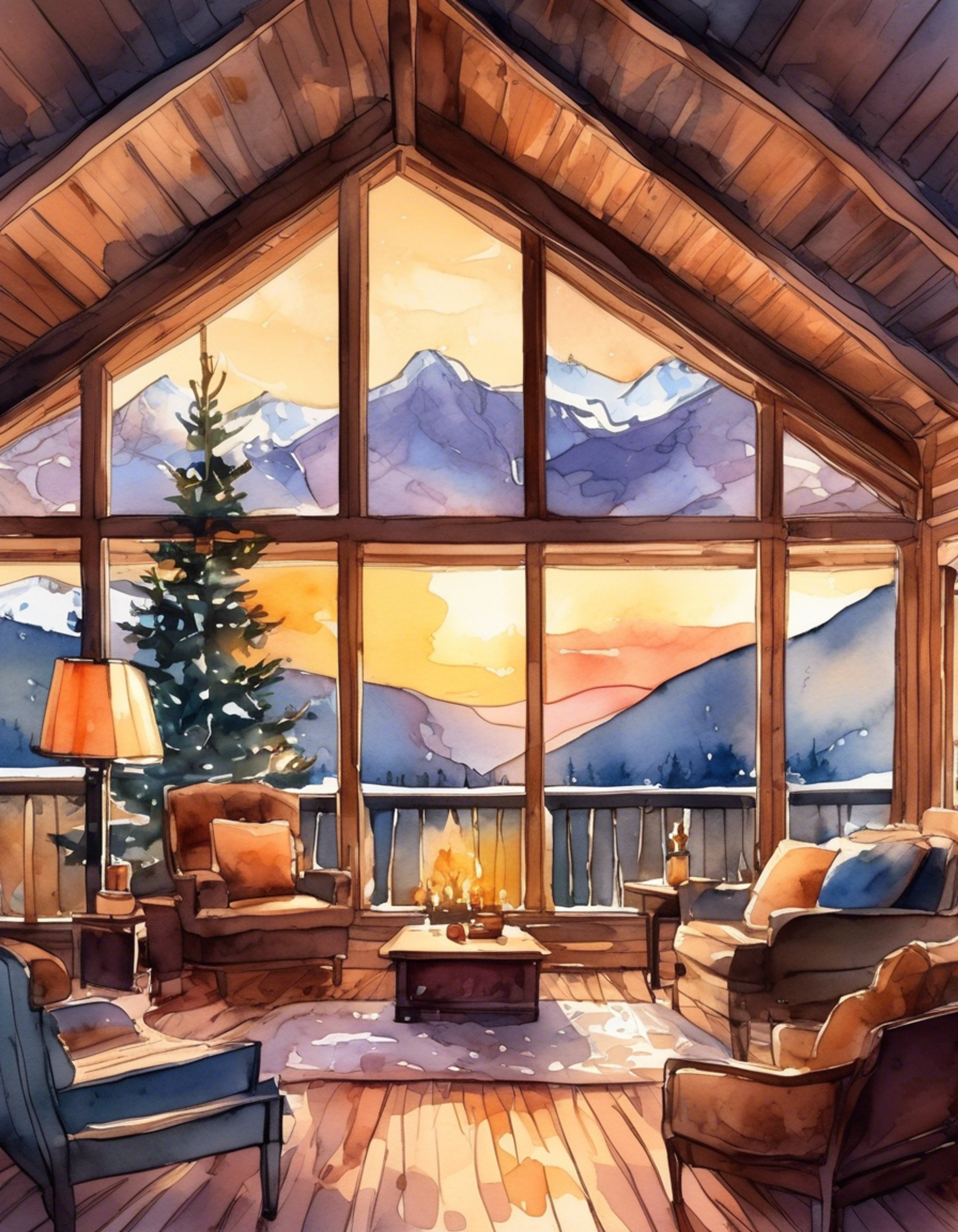 You find yourself sharing a peaceful cabin retreat with Hinako Hasegawa, away from the bustle of city life and her dual responsibilities. The cabin is warm and inviting, with a crackling fireplace and the smell of freshly brewed tea in the air. You both have a chance to relax and simply exist in each other's company, free from the pressures of daily life.