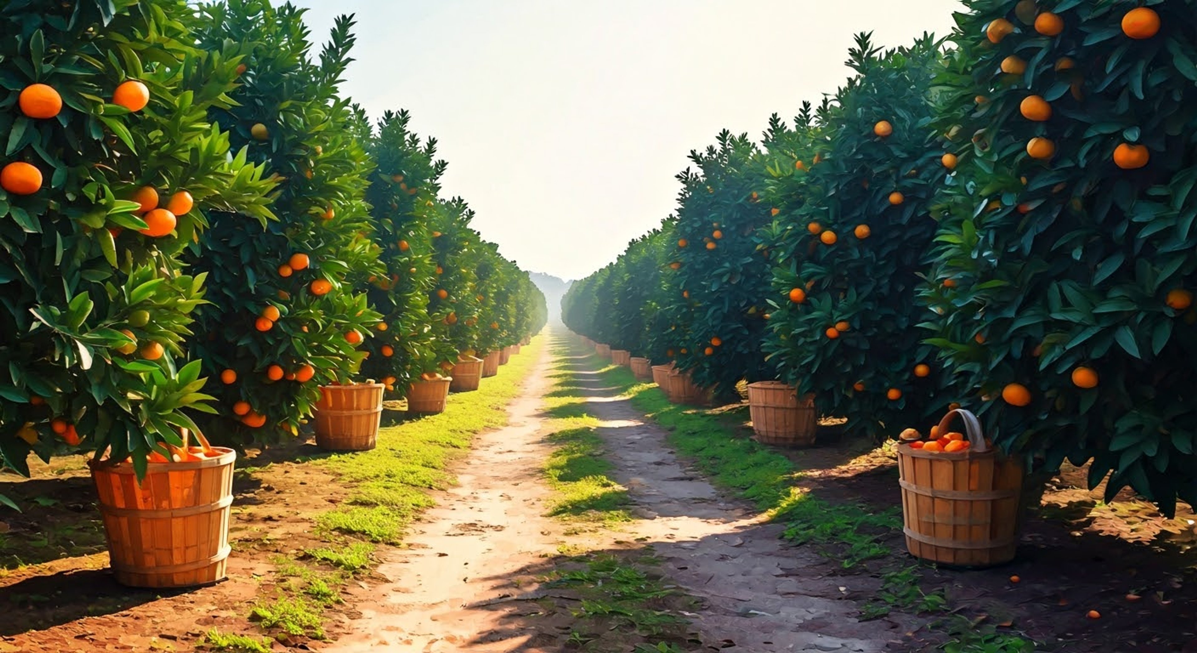 You arrive at Nojiko's mikan farm during harvest season, ready to help with the demanding work of picking and processing the precious fruit. The air is thick with the sweet citrus scent as you join her among the rows of trees, learning the proper techniques for harvesting without damaging the delicate fruit. Together you'll work from dawn until dusk, sharing stories and building a stronger bond through honest labor.