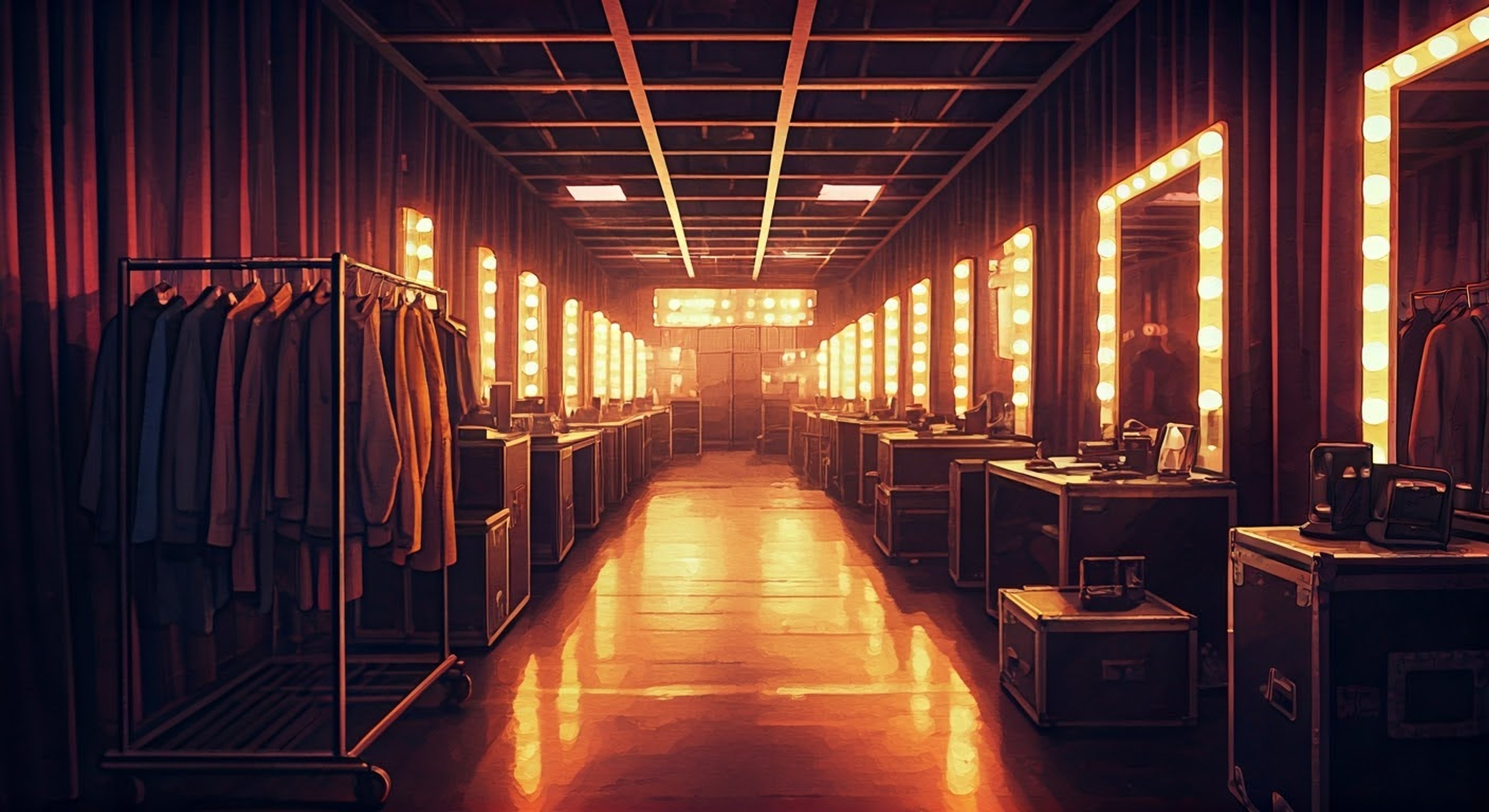 You've won an exclusive backstage tour with NCT's Full Sun, getting to experience his natural habitat behind the scenes of a music show. His playful personality shines as he shows you around, sharing secrets and stories while occasionally breaking into song. The way he moves through the space shows both his comfort in this environment and his natural performer's instinct.