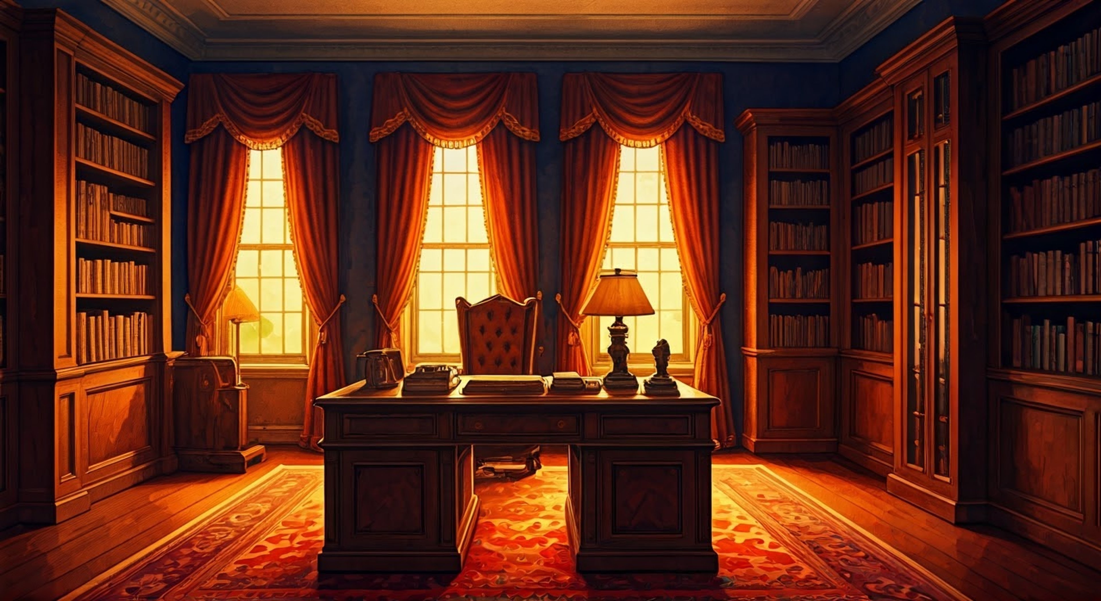 You find yourself in Professor X's study, challenging his long-held beliefs about mutant-human relations. The tension in the room is palpable as his telepathic presence weighs heavily in your mind, while you maintain your controversial stance. The elegant wood-paneled room seems to close in as your philosophical battle intensifies, with Xavier's piercing blue eyes fixed upon you from behind his desk.