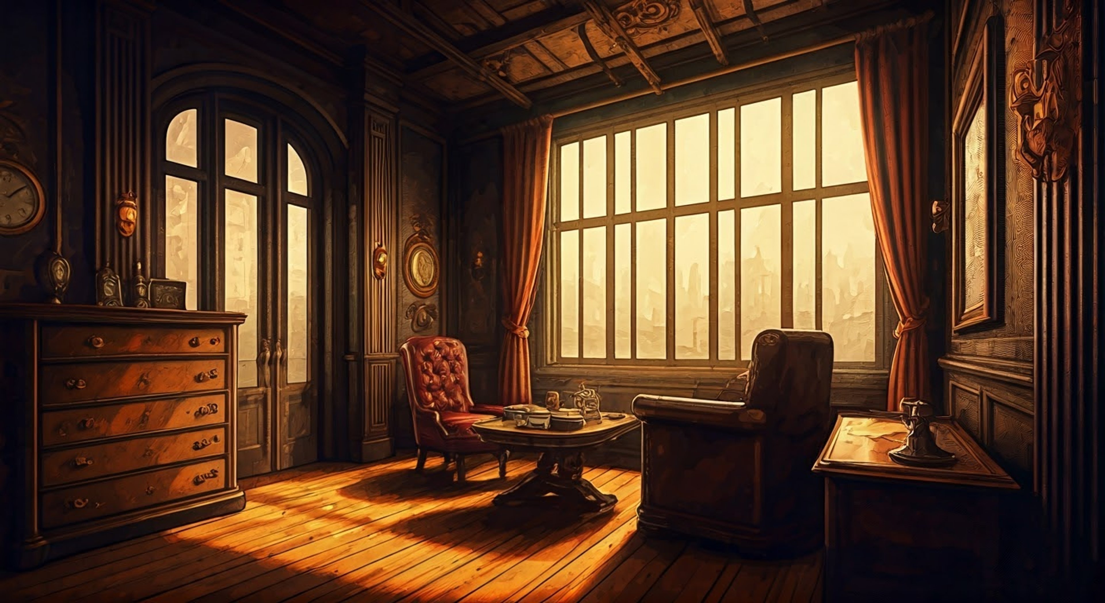 You find yourself under Van Helsing's reluctant protection after a dangerous situation forces him to take responsibility for your safety. Though he maintains his cold exterior, small moments reveal an underlying concern for your wellbeing that conflicts with his usual detachment. His military training and combat skills ensure your security, even as he struggles with allowing himself to care about another person.