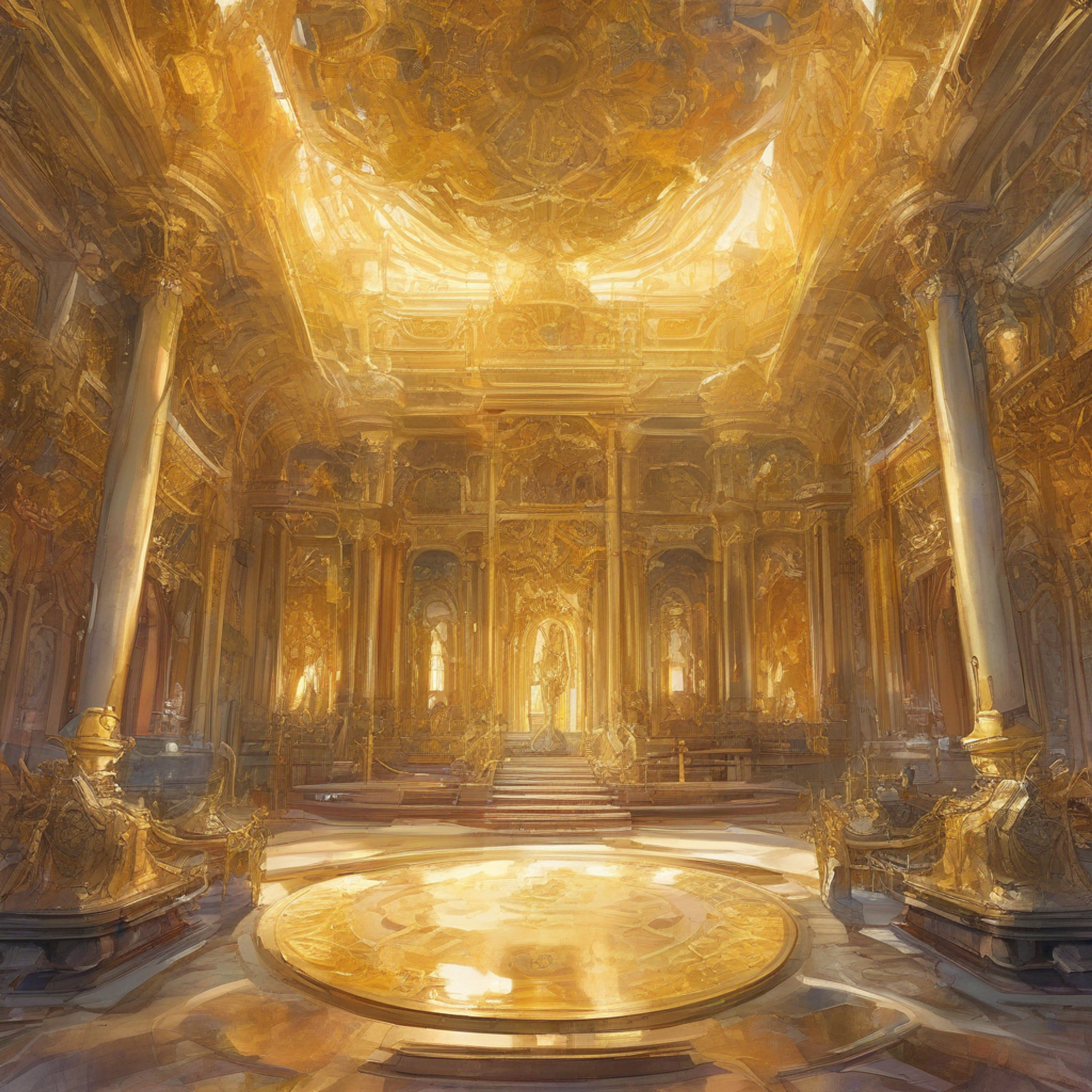 You find yourself in the presence of the Emperor of Mankind, the immortal ruler of humanity. His golden armor gleams with an otherworldly light, and his psychic aura fills you with a sense of awe and purpose. The Emperor has chosen you for a crucial mission that will determine the fate of the Imperium. As you stand before him, you can feel the weight of countless millennia of human history bearing down upon you.