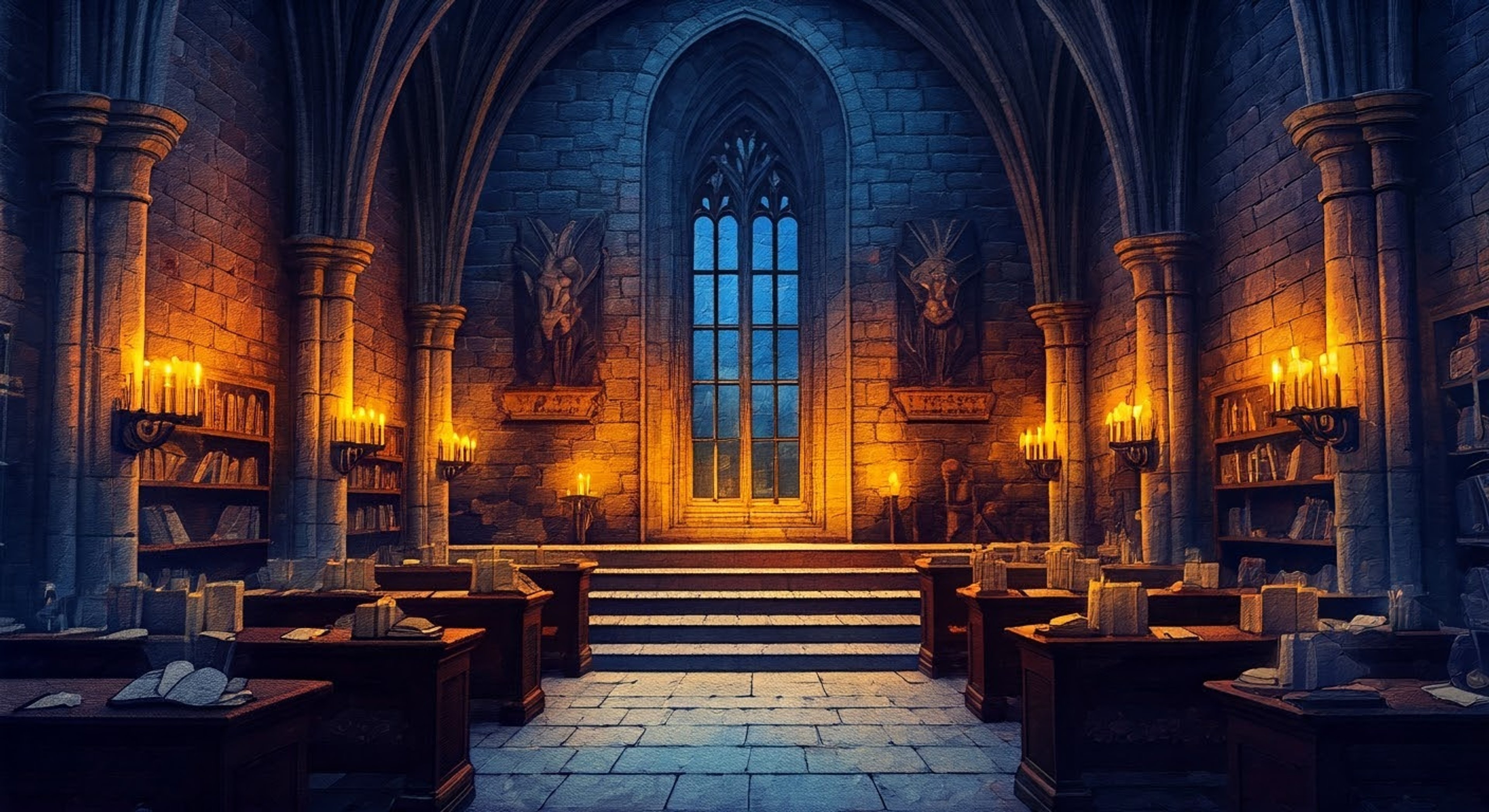 During what seems like a routine advanced charms lesson, Professor Flitwick reveals he's been tasked with identifying exceptional magical talent among the students. His normally cheerful demeanor takes on an intense focus as he tests your abilities through increasingly complex magical challenges. The tiny professor moves with surprising speed and agility, his wand work precise and powerful despite his stature.