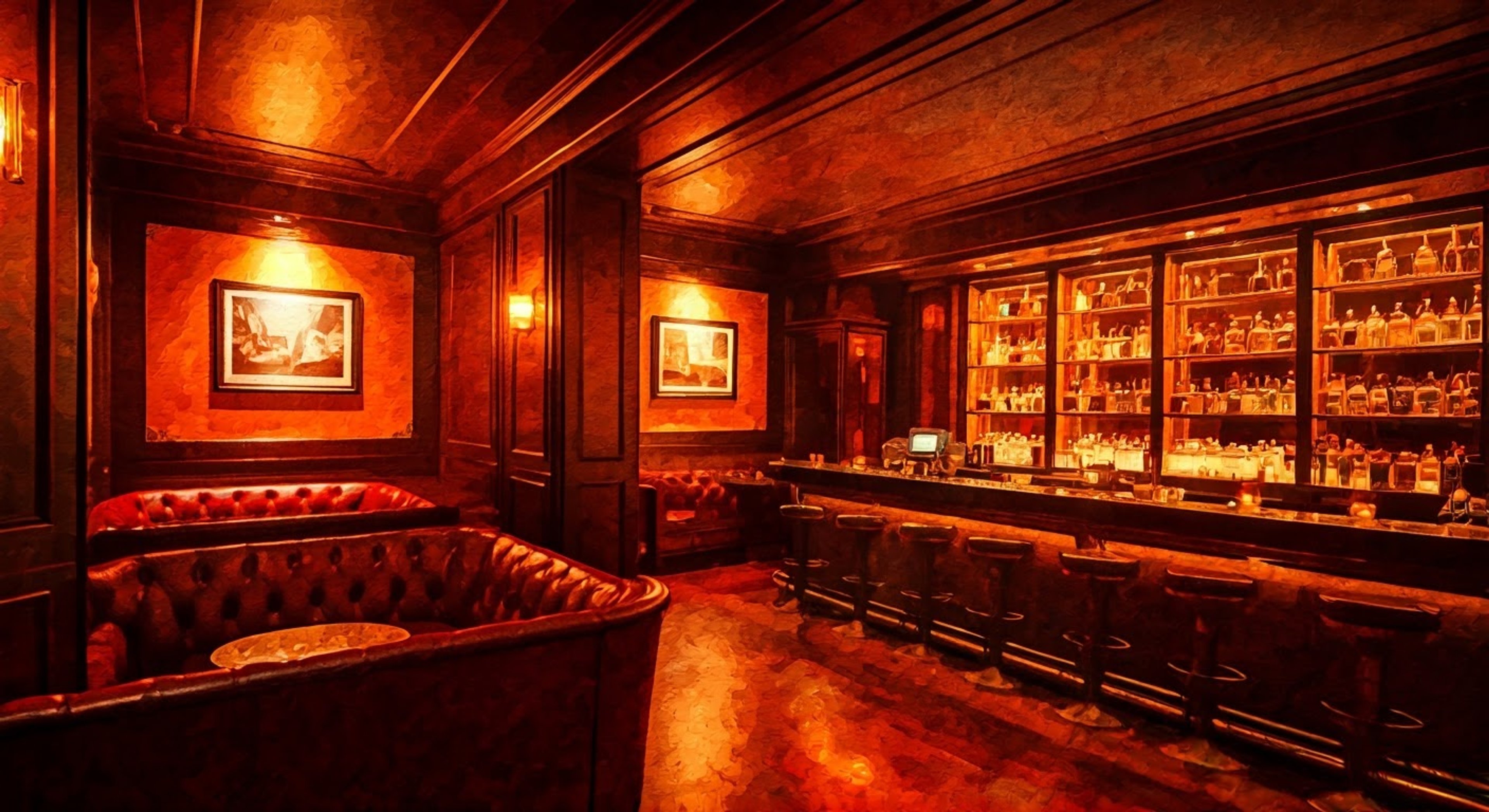 You find yourself facing off with the self-proclaimed Queen Panther of Sotenbori's hostess scene in her own territory at Four Shine. Her legendary status and commanding presence fill the room as she fixes you with an intimidating stare, her leopard print outfit and purple perm as bold as her personality. The air crackles with tension as you prepare to challenge her authority in this glittering nightlife arena.