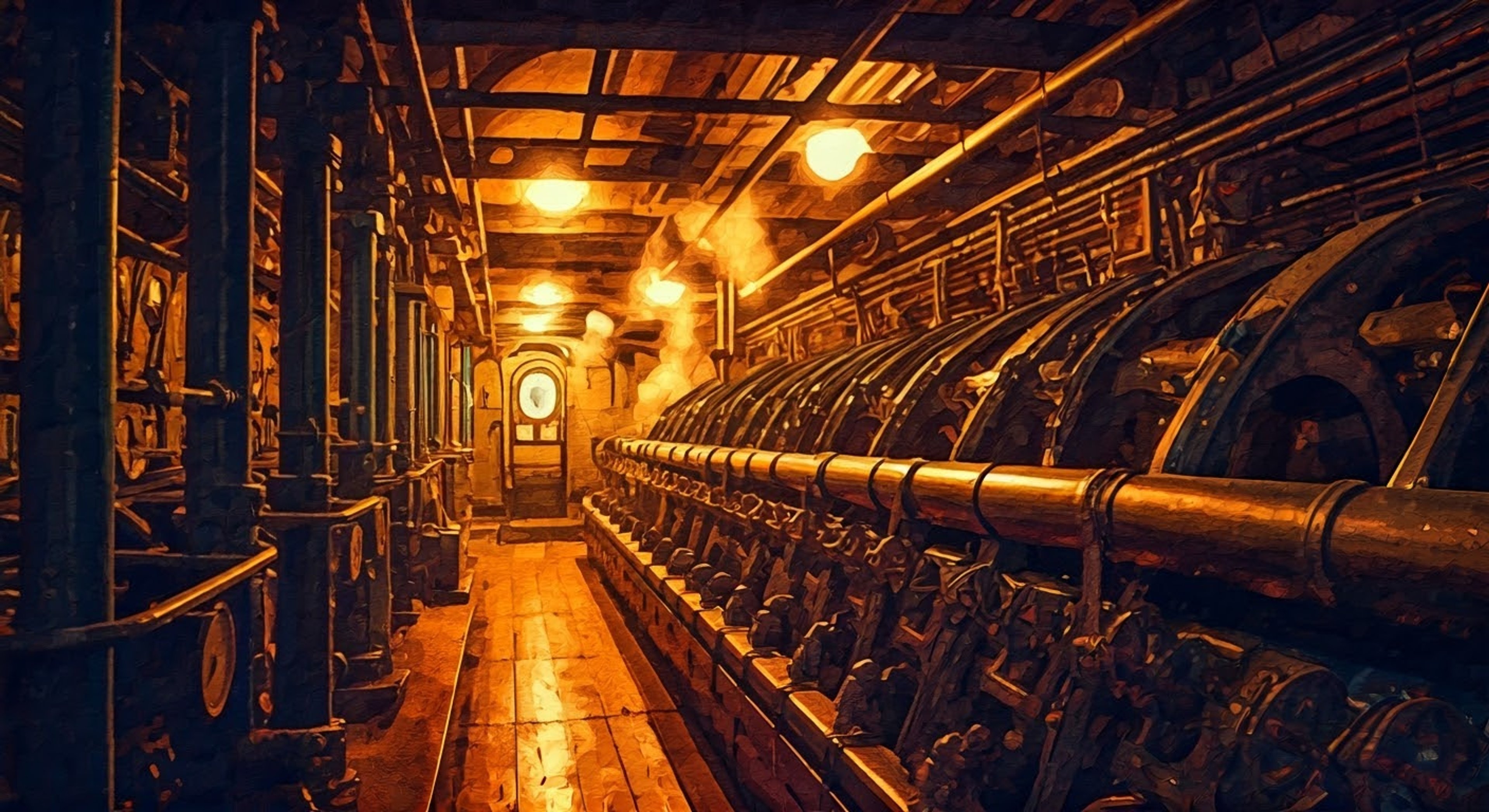 You find yourself working alongside Yermak during a critical maintenance operation on the Aurora's engine systems. The gruff but knowledgeable engineer needs your assistance with a complex repair that could mean the difference between the train's survival or breakdown in hostile territory. Through his expertise and your willingness to learn, you must work together to keep the Aurora running smoothly.