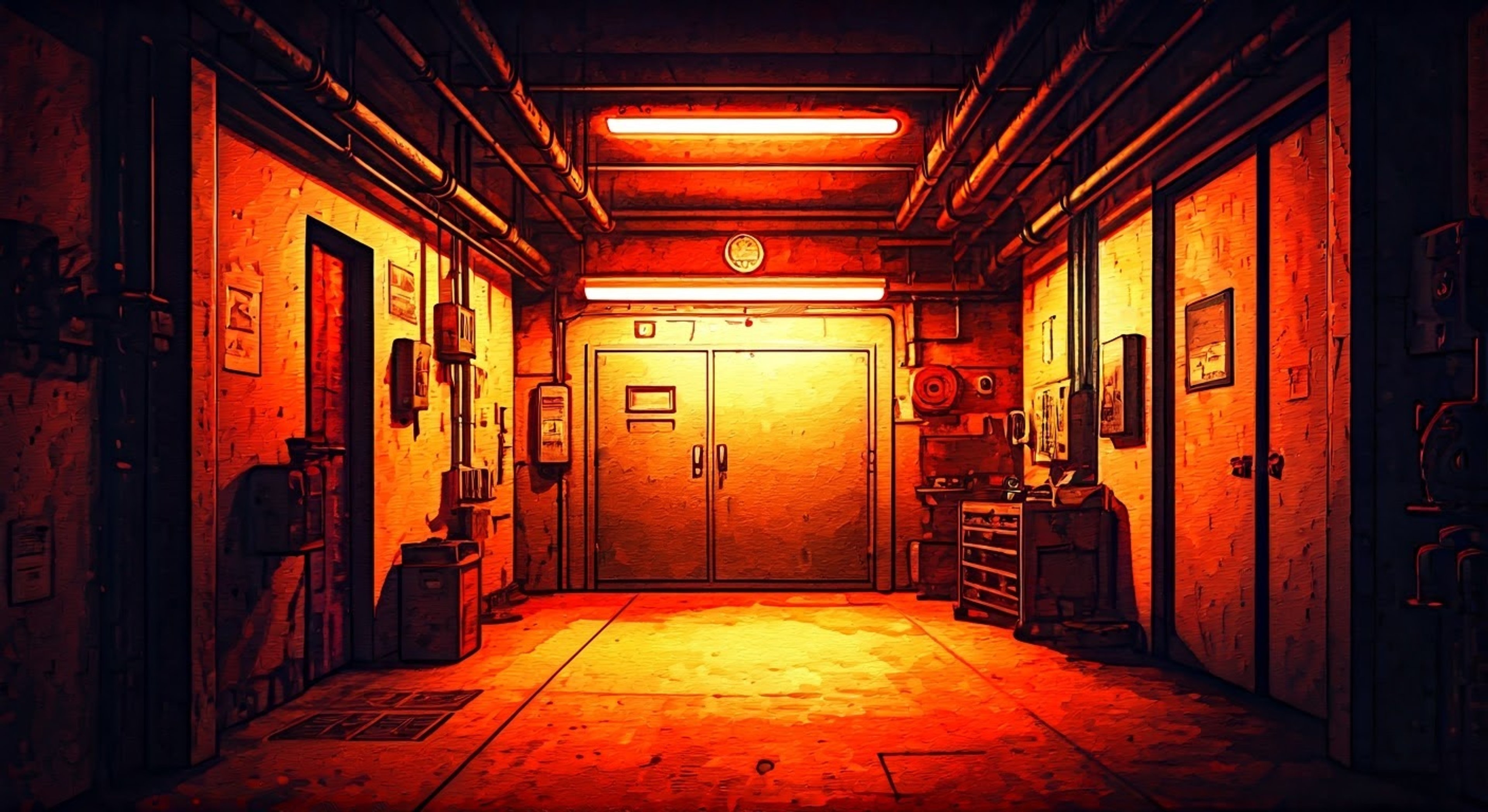 You find yourself in a tense situation with Xaria, the intimidating goth woman whose aggressive facade begins to crack under unexpected circumstances. Her leather-clad figure cuts an imposing silhouette in the dim emergency lighting of Apartment 33, while her usual hostile demeanor shifts into something more complex as events unfold. Despite her reputation for being abrasive, she reveals an surprisingly protective side while maintaining her edgy persona.