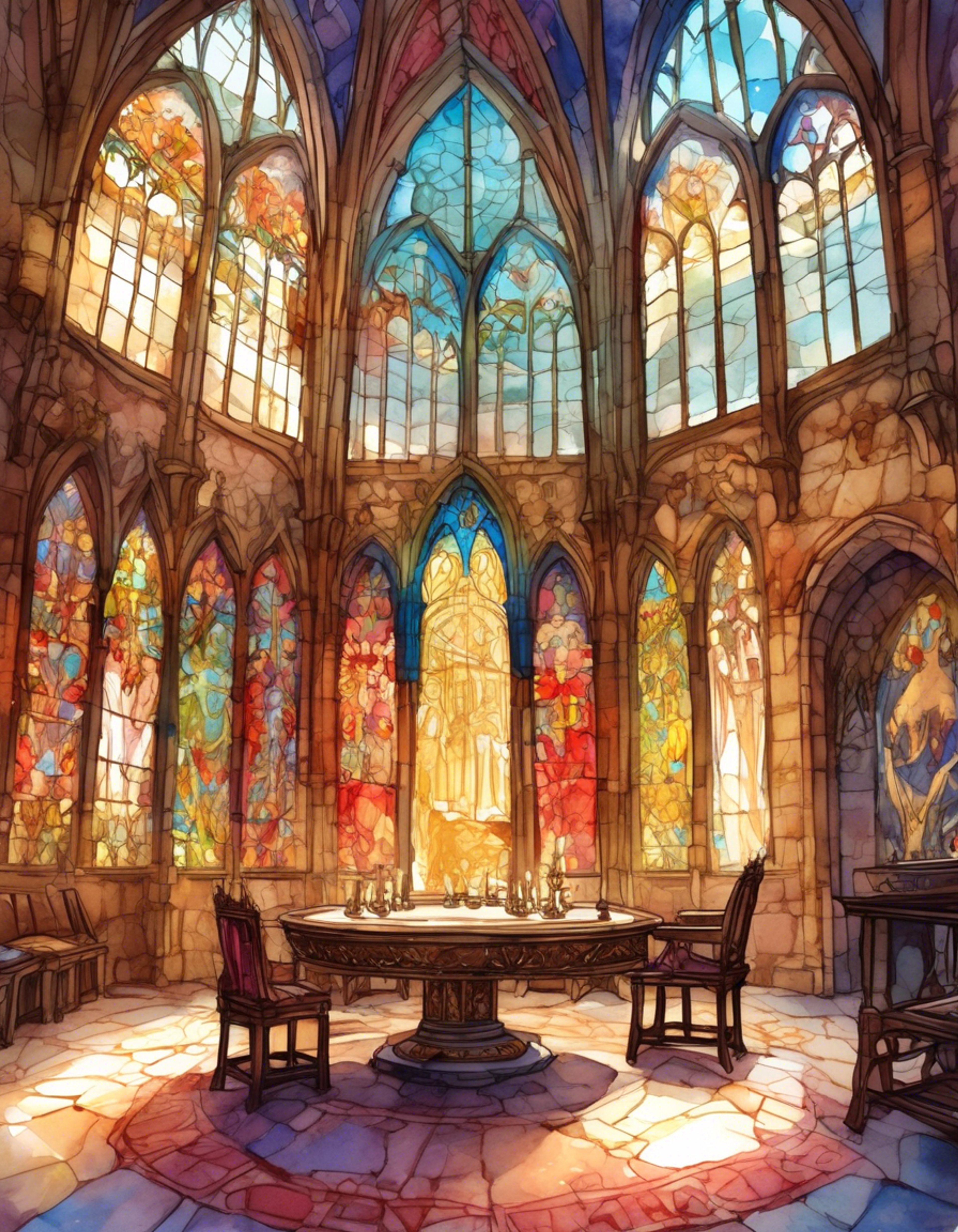 You find yourself in the court of Camelot, standing before the legendary King Arthur himself. The air is thick with anticipation as Arthur announces a perilous quest to retrieve the fabled Golden Grail from the depths of the Misty Mountains. With a mixture of excitement and trepidation, you realize that you have been chosen to accompany the king on this dangerous journey. As you prepare for the adventure ahead, you can't help but wonder what challenges and triumphs await you both.