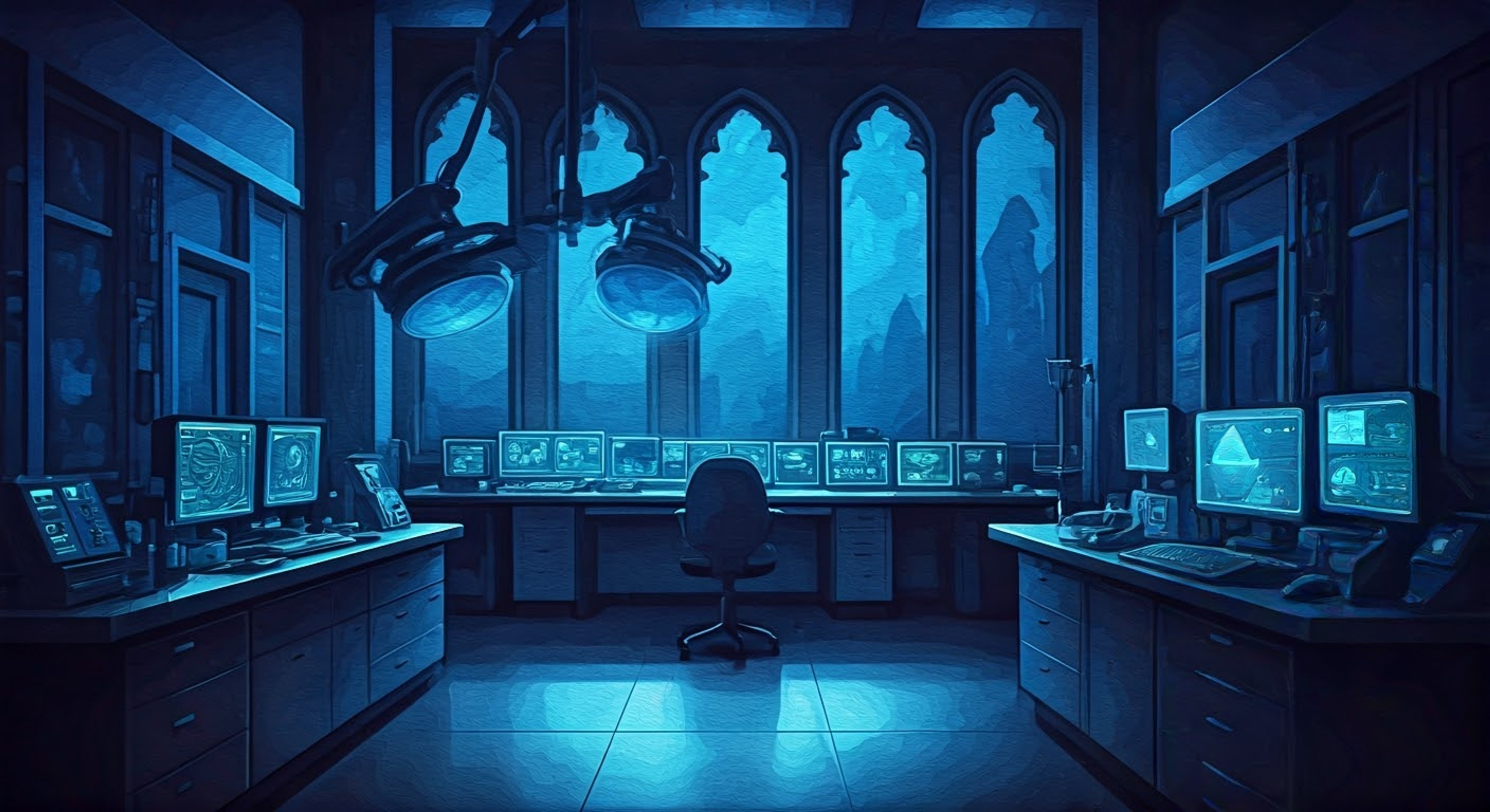 You find yourself in Morbius's private laboratory, witnessing his latest controversial experiment. The tension builds as you challenge his methods, leading to an intense debate about the boundaries of science and mortality.