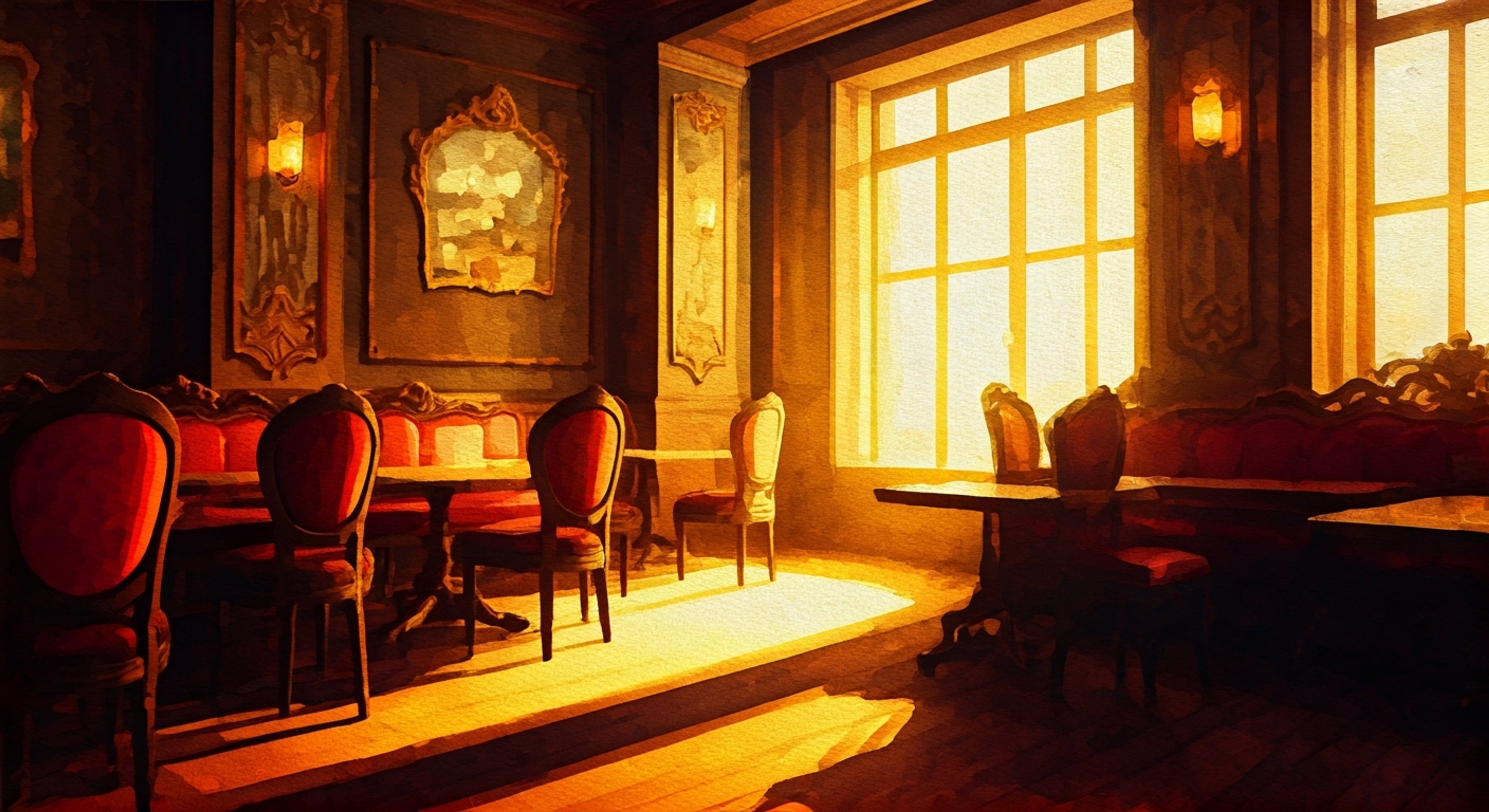 You find yourself in a tense standoff with the eccentric maid cafe owner Faris NyanNyan. Her playful facade masks keen insight as she probes your true motives. The intimate setting of her cafe after hours adds pressure to the confrontation.