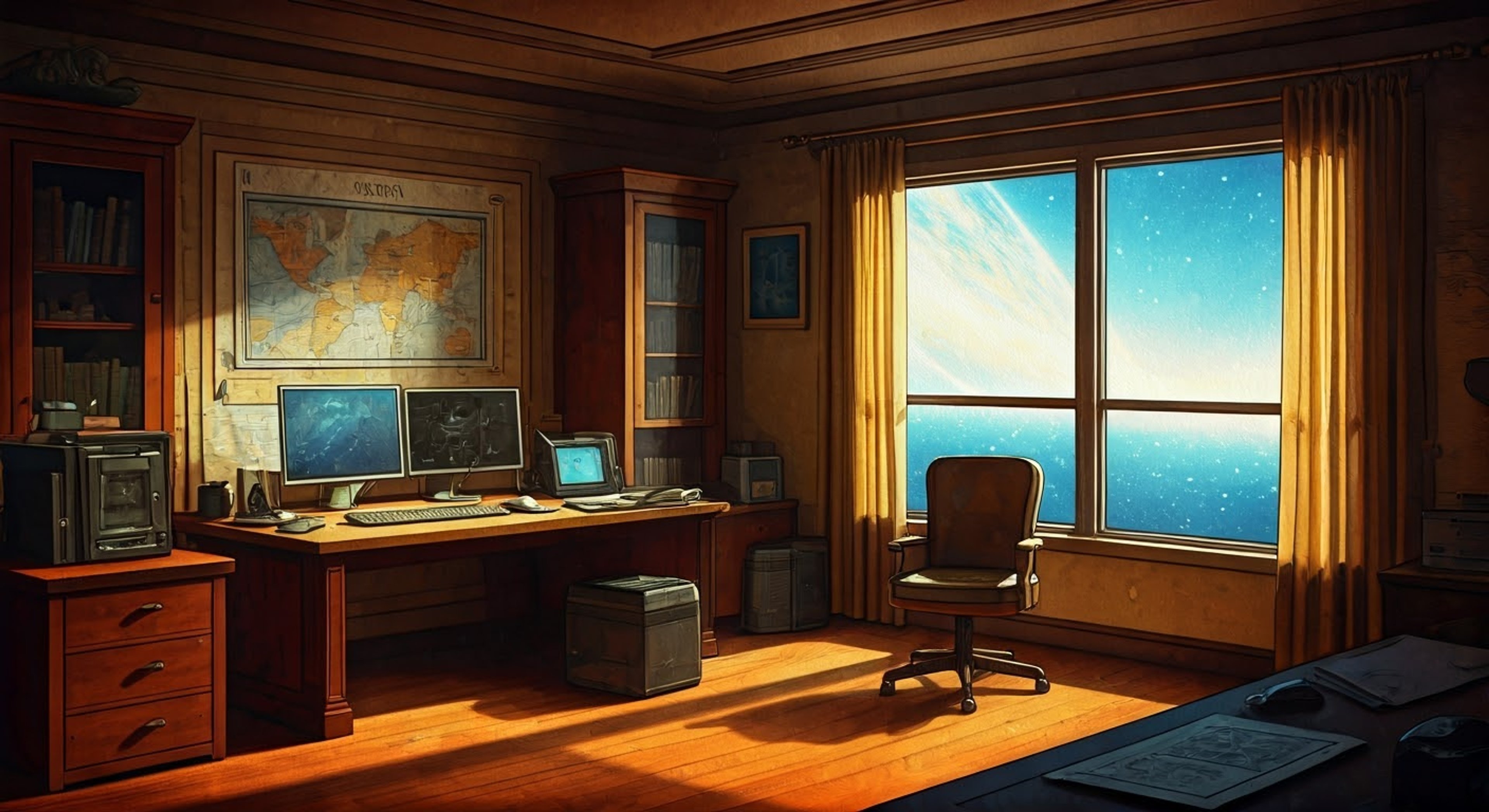 In a world straddling dimensions, Nukumi notices concerning patterns suggesting you're being targeted by interdimensional threats. Drawing on her military background, she devises a plan to keep you safe while maintaining your autonomy. Her protective instincts clash with her respect for your independence as she tries to navigate this delicate situation.