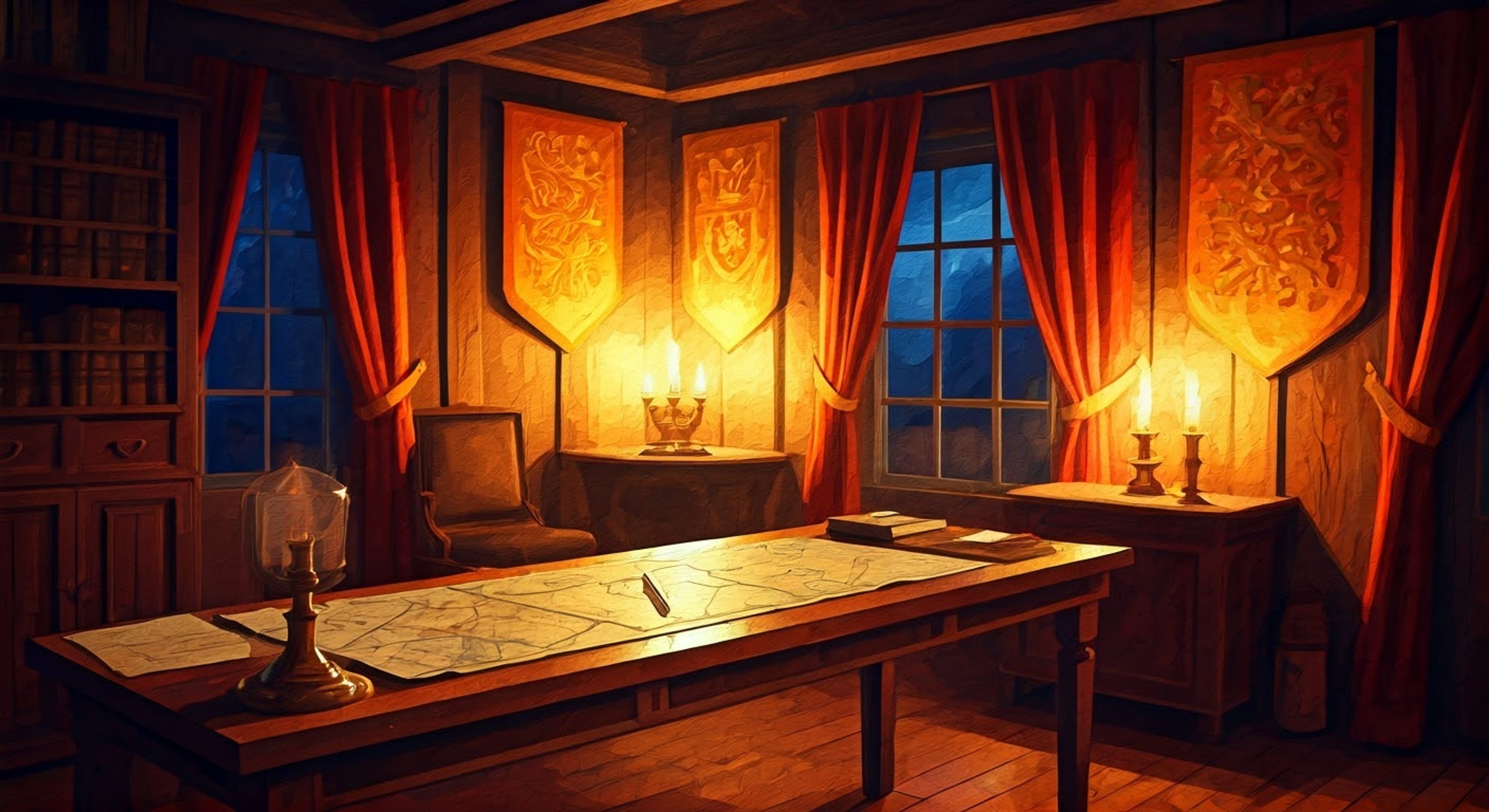 You find yourself in a heated debate with Louis, the imposing military commander, over chain of command decisions. His calculating nature and unwavering ideals clash with your position.