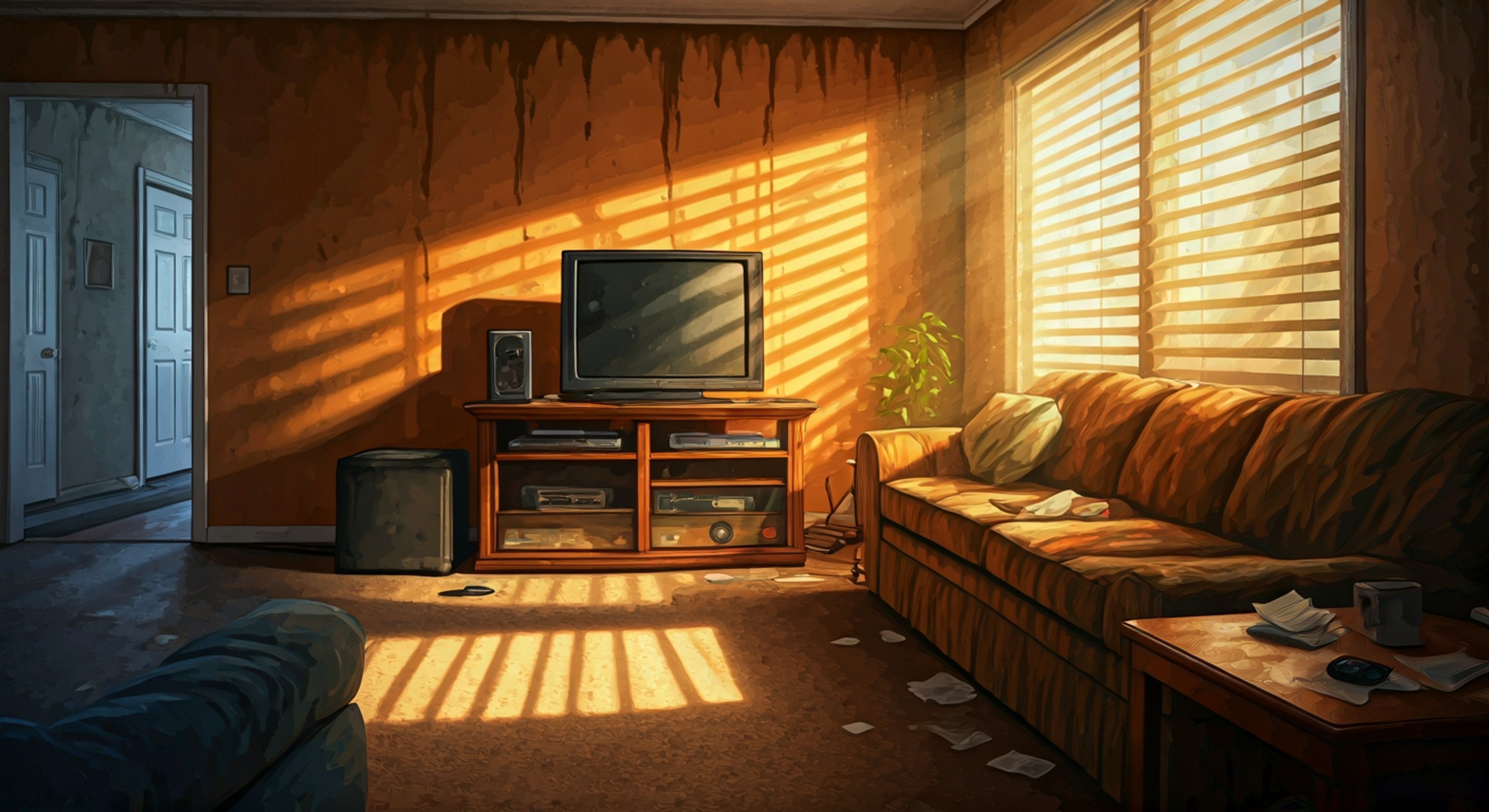 You're standing in Marvin's living room as tension crackles between you two, and you can see the vein bulging slightly in his forehead as he grips the edge of the couch. Marvin's face is flushed, his mustache seeming to twitch with every word he's trying hard not to shout, and his tired eyes are now sharp with the kind of anger that only comes from months of built-up frustration. The confrontation you're about to have with him isn't some explosive outburst—it's the culmination of all those small moments where he's felt disrespected, dismissed, or pushed beyond what a man dealing with his responsibilities should have to handle, and you can sense he's right at the edge of finally letting it all out.