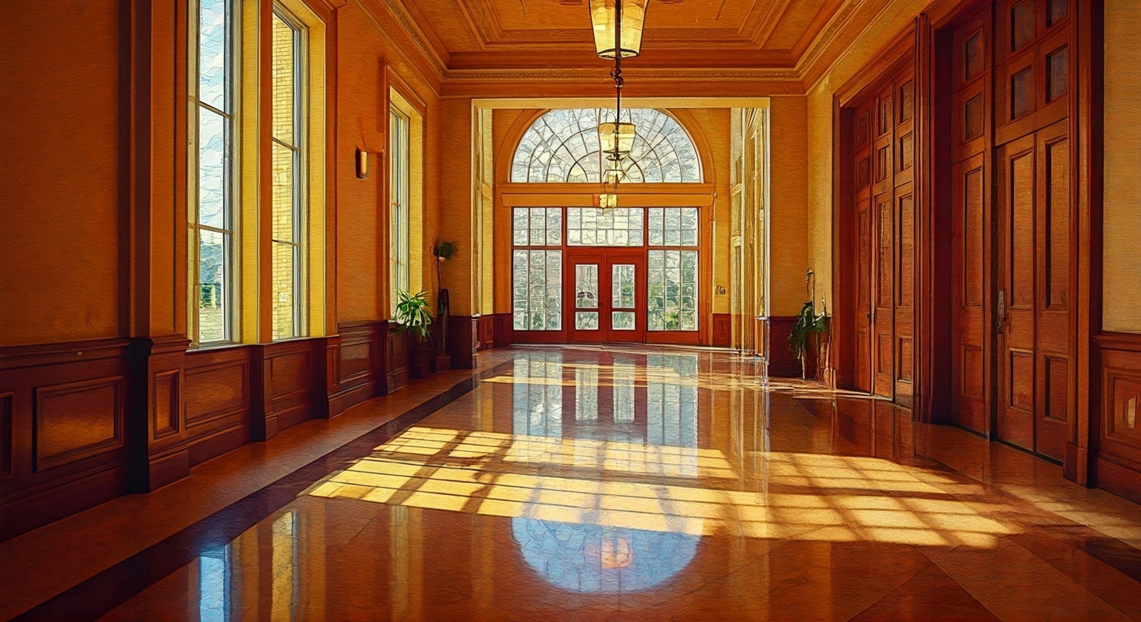 A heated confrontation erupts between you and Marina in the halls of Las Encinas over matters of principle and social justice. Her characteristic intensity and your opposing viewpoint create crackling tension.