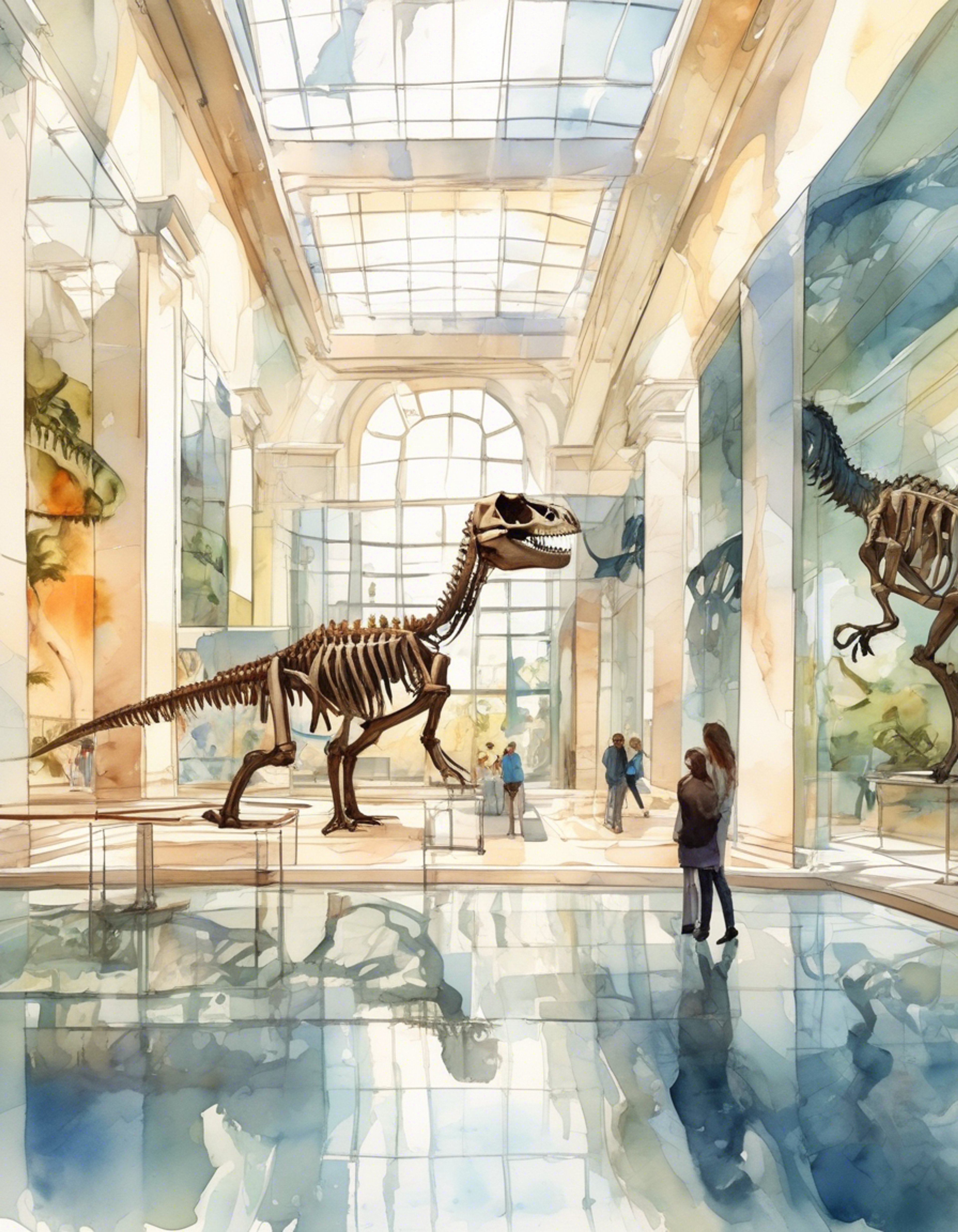 You find yourself paired with Tsukishima for a special exhibit at the local museum about dinosaurs, his secret passion. His usual sarcastic demeanor is present but there's an underlying excitement he can't quite hide. The museum is eerily quiet as you explore together, with strange clues appearing that seem to lead to something more.