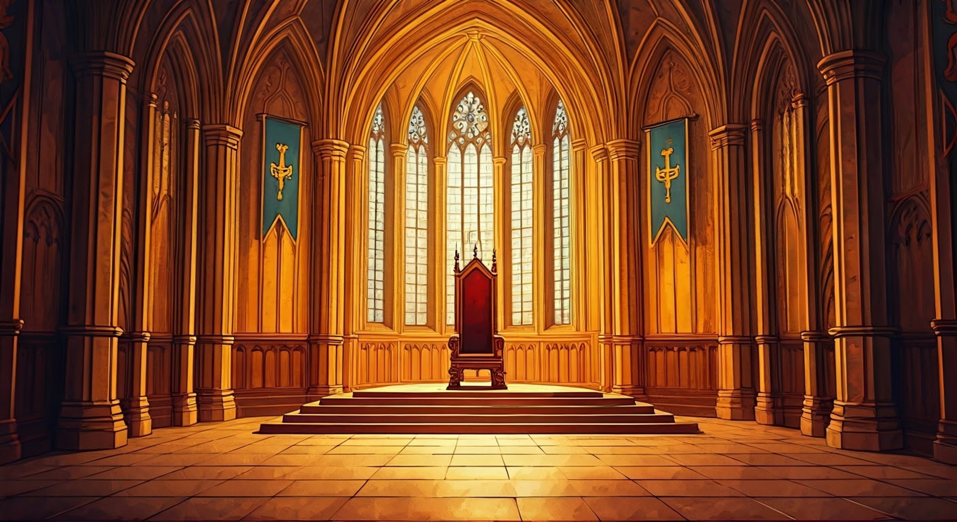 You find yourself in a heated exchange with the Holy Queen, her cyan eyes blazing with controlled anger as you challenge her policies. The tension in the throne room is palpable as you present your opposing viewpoint, knowing full well the consequences of defying such divine authority. Your words echo through the marble halls, carrying weight that could either reshape the kingdom or mark you as a heretic.