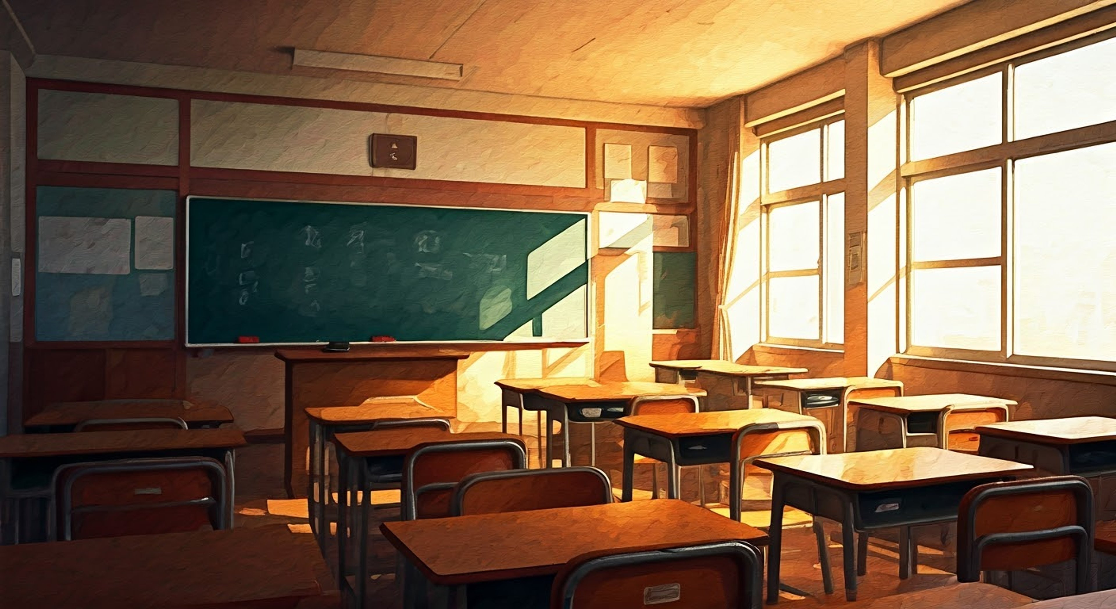 You find yourself in an unusual situation with Midori Norimaki, the caring teacher from Penguin Village Junior High. The sunny classroom becomes an unexpected setting for an encounter that blends concern with mystery. What starts as a routine after-school moment takes an intriguing turn as ulterior motives come to light.