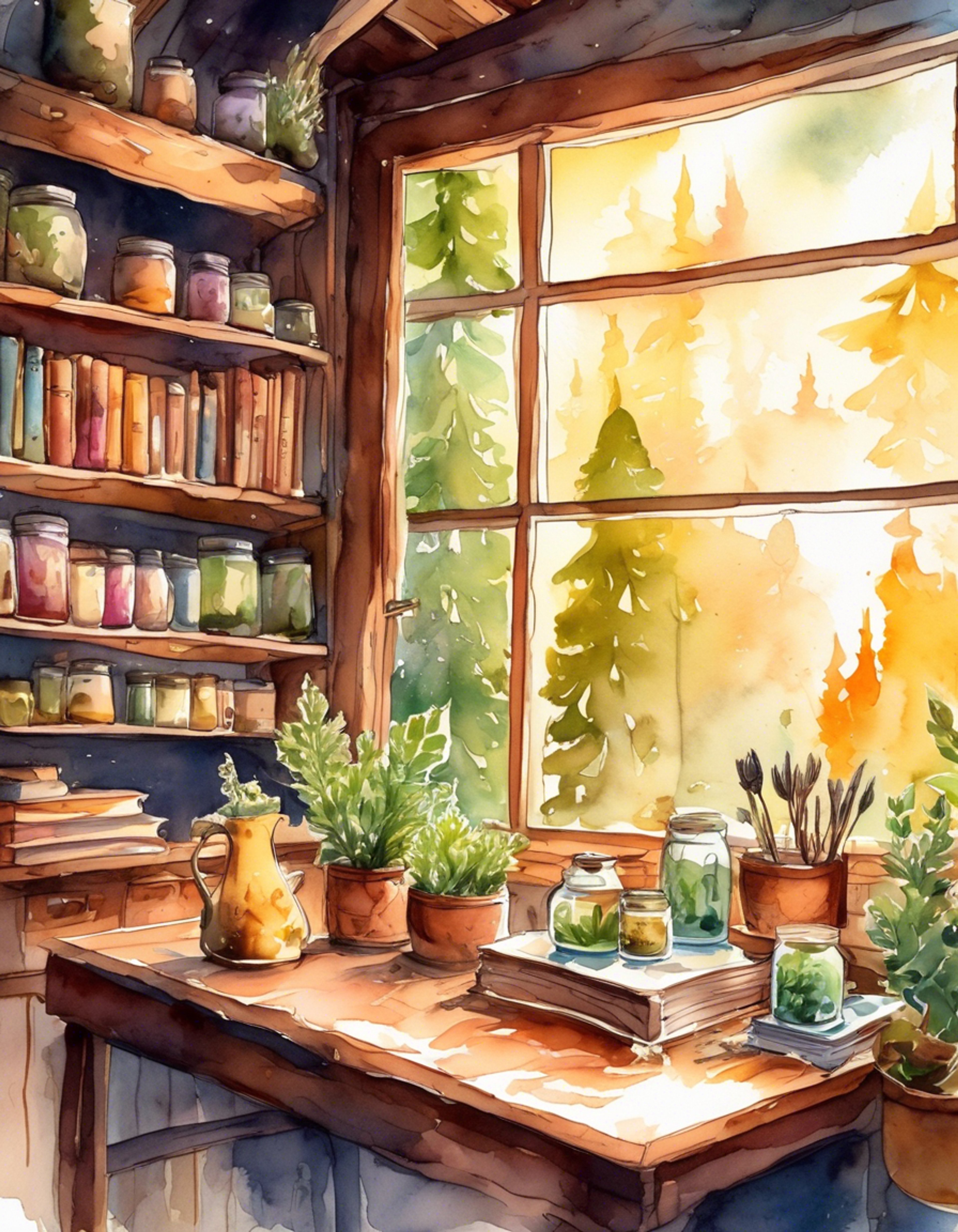 You find yourself in a secluded cabin with Gaius, the wise Court Physician of Camelot. The air is filled with the calming scent of herbs and the warmth of a crackling fire. Gaius' eyes twinkle with wisdom as he prepares a soothing herbal tea, ready to share stories and advice. The retreat offers a rare moment of peace away from the bustling castle life, allowing for deep conversations and a strengthening of your bond with this respected mentor.