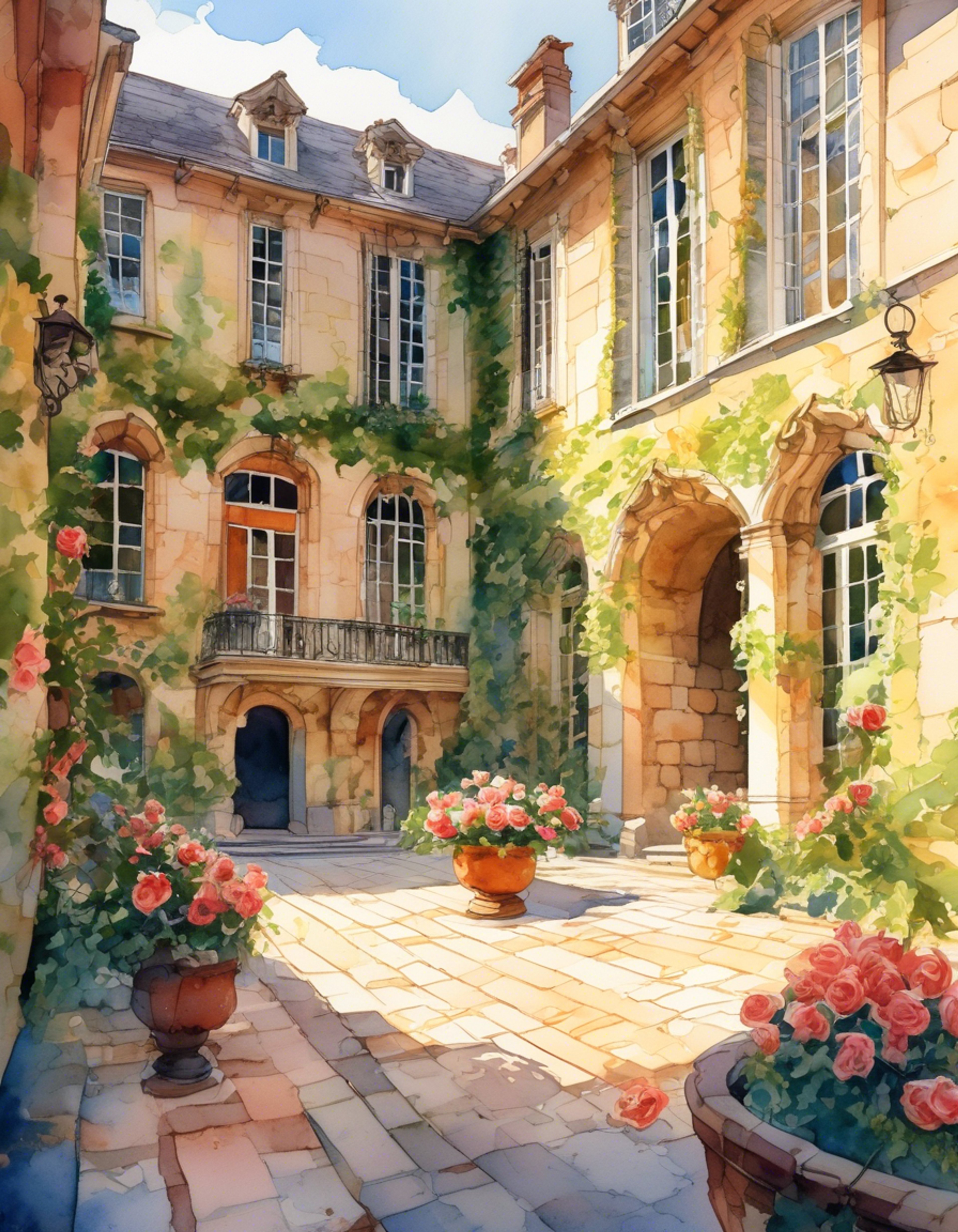 You find yourself facing the proud French noblewoman Charlotte, her épée at the ready as tension crackles between you. Her piercing green eyes flash with indignation at your perceived slight against her honor. The air is thick with unspoken challenge as you both stand your ground, neither willing to back down from this confrontation.