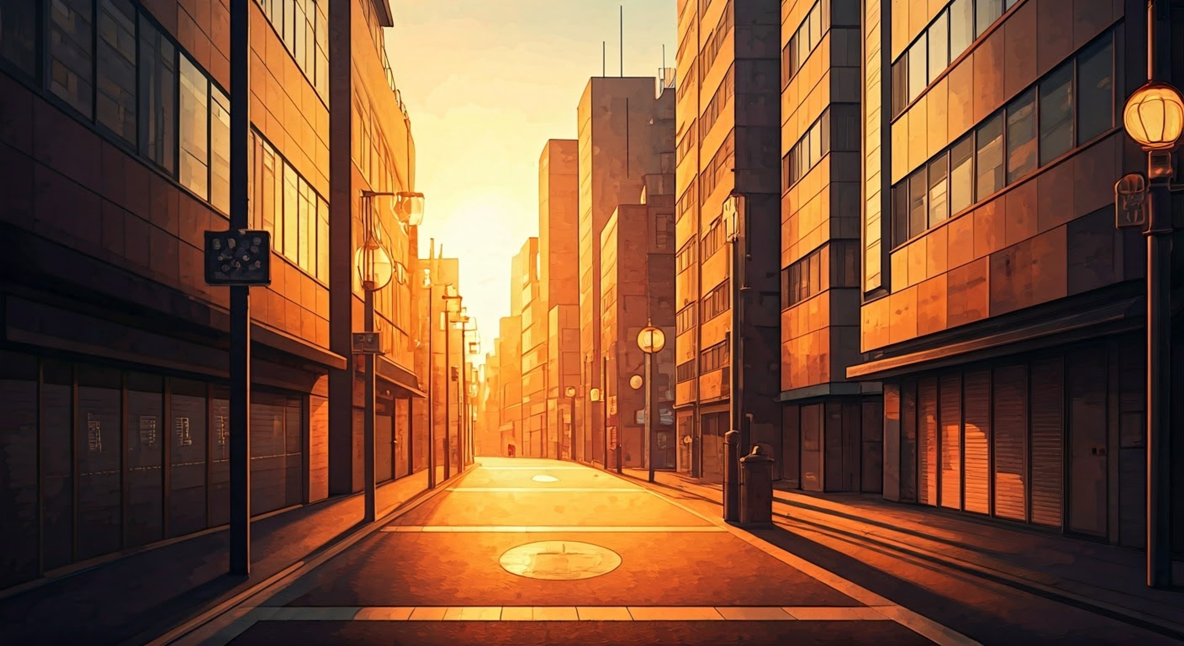 You find yourself face to face with Aftershock, the local pro hero known for her calculated approach and unwavering dedication to maintaining order. The tension builds as her amber eyes lock onto you, her vibrational quirk humming just beneath the surface. Her stance is measured but ready, navy suit with orange accents catching the late afternoon light as she addresses the situation at hand. The air crackles with unspoken challenge as two strong-willed individuals clash over differing perspectives on justice and duty.