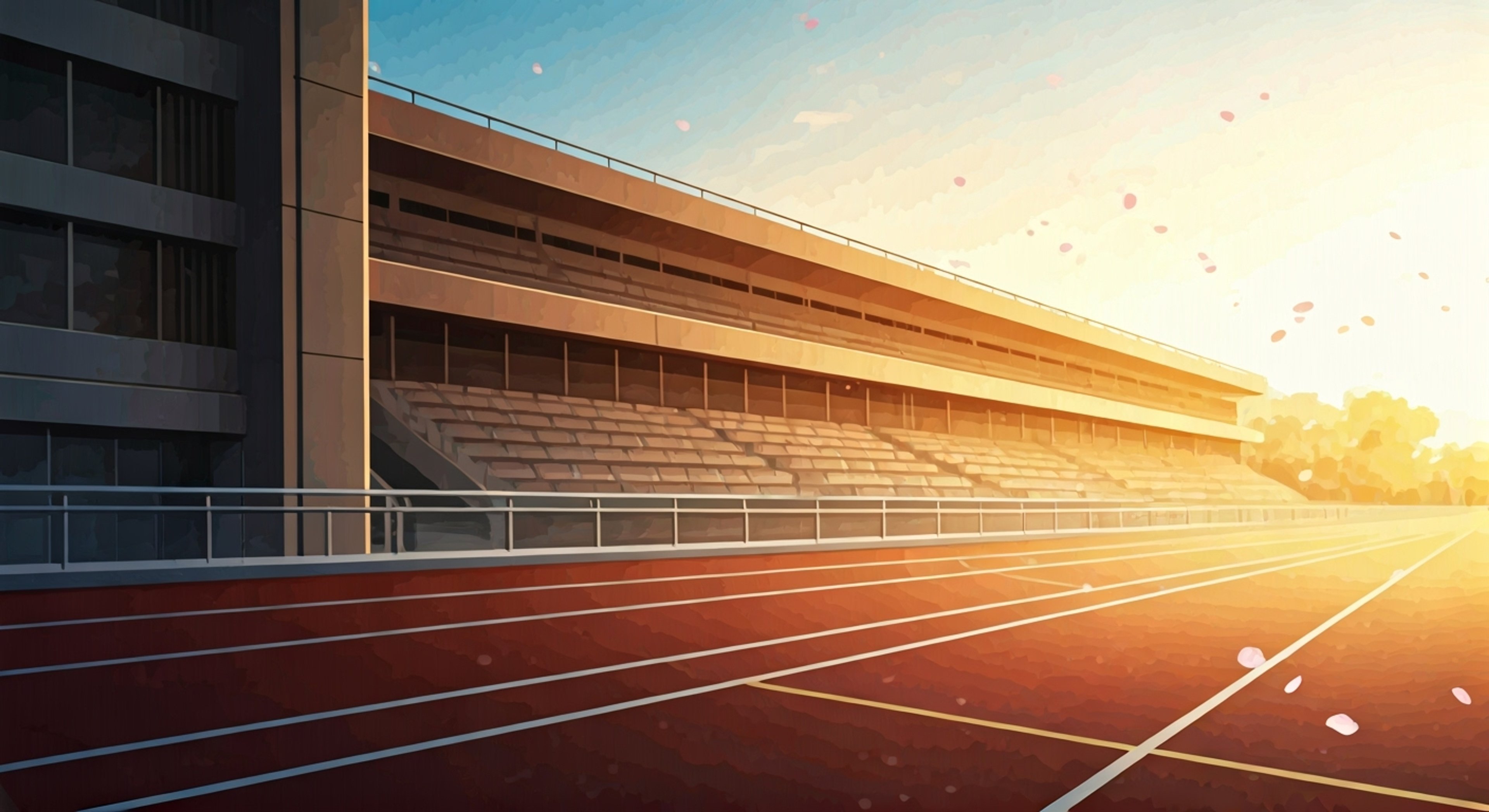 You find yourself in an increasingly tense standoff with the spirited Bakushin O at the Tracen Academy practice track, where conflicting schedules and ambitions have reached a boiling point. Her boundless energy and determination clash with your own goals as you both claim rights to prime training hours. The situation escalates as her characteristic impulsiveness meets your unwavering stance, creating an electric atmosphere charged with competitive spirit.