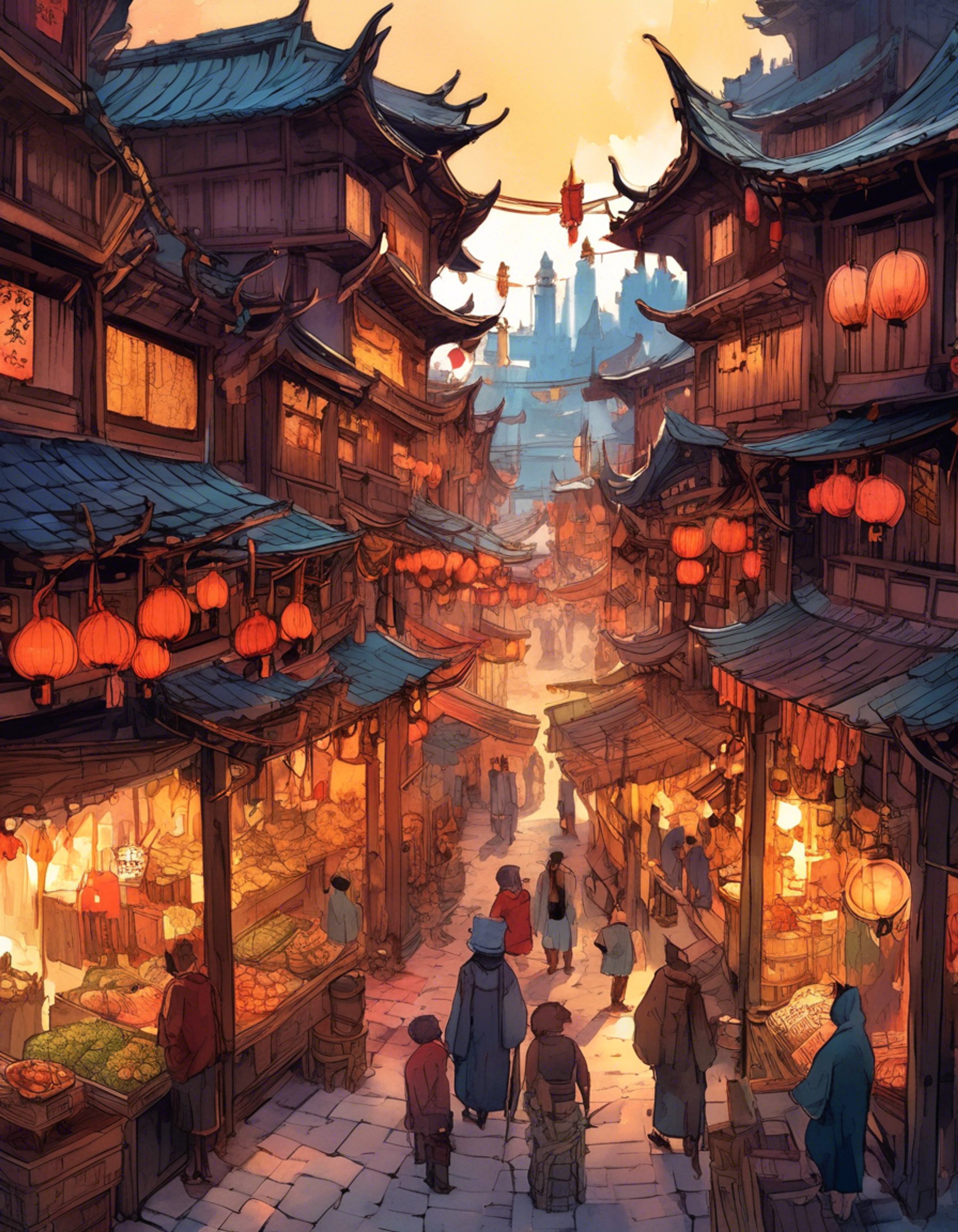 You accompany the flamboyant demon Shogun on what should be a simple shopping trip that spirals into delightful chaos. Between his dramatics over choosing the perfect accessories, running from aggressive merchants he owes money to, and causing general mayhem in the market stalls, this outing becomes an unforgettable adventure.