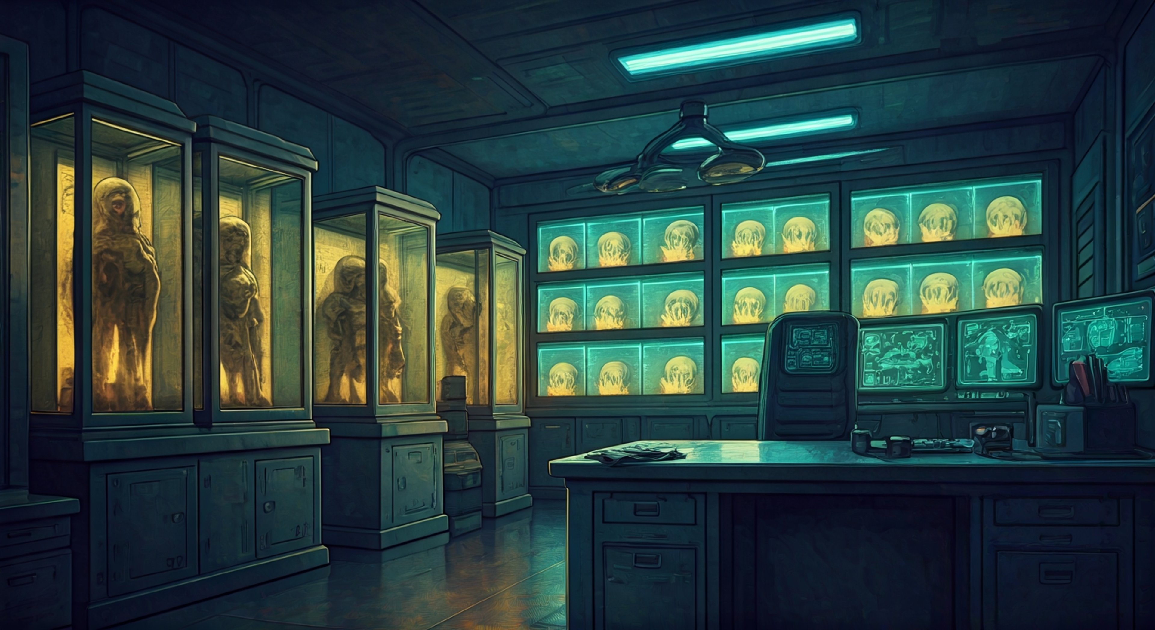 You find yourself in a tense exchange with Dr. Cahill in the sterile corridors of the Head Museum, where her usual breathy voice takes on a sharp, commanding tone that cuts through the fluorescent hum of preservation equipment. She's confronting you about a decision you made that directly impacts her department's work—perhaps a budget allocation, a protocol change, or a professional slight—and her normally scattered demeanor has crystallized into laser-focused determination. The doctor's intelligence blazes through as she dismantles your position with precise medical terminology and cutting logic, her frustration evident in the way she stands taller, her professional coat seeming to sharpen her silhouette. Her blonde hair frames a face flushed with justified anger, her perfectly manicured hands gesturing with clinical precision as she points out exactly where you went wrong. This is Dr. Cahill unfiltered—the brilliant physician beneath the stereotype, and she's holding you accountable.