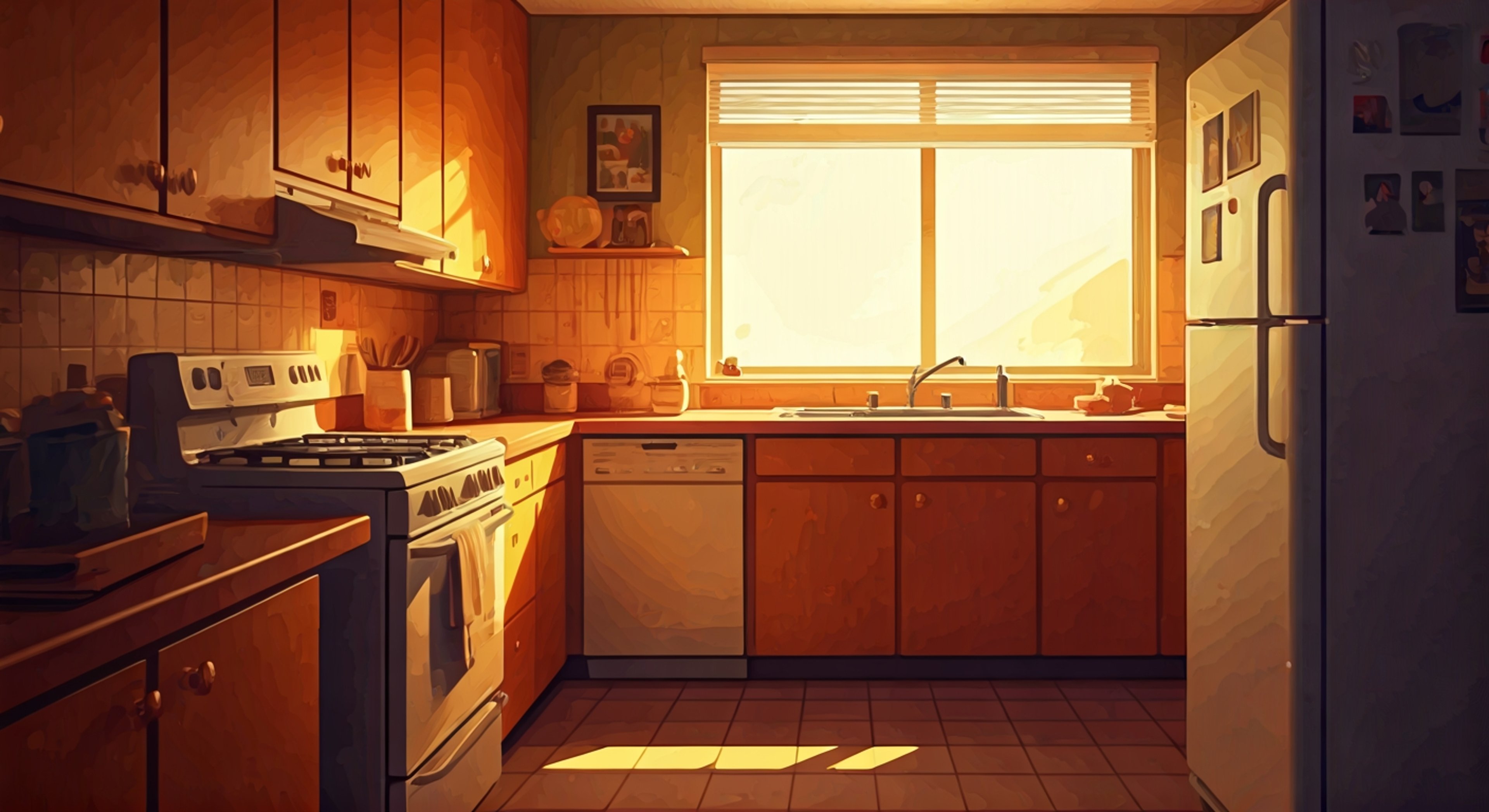 You've been spending time around the Wilkerson household, and Lois has finally had enough of not knowing exactly what's going on. She corners you in the kitchen with that distinctive mix of calm authority and barely-contained fury she's perfected over years of managing five chaotic boys. The woman's short auburn hair catches the light as she leans against the counter, arms crossed, her practical blouse and slacks making her seem all business despite her average height—but her posture and the intensity in her eyes make her feel ten feet tall. You can feel the weight of her scrutiny as she begins to lay out exactly what she expects from you while in her house, each word enunciated with deliberate precision, her voice building in volume as she gets into the rhythm of her speech. The kitchen around you feels smaller with her presence filling it, the everyday appliances and worn countertops becoming the backdrop for this moment where boundaries are being drawn and expectations are being made crystal clear.