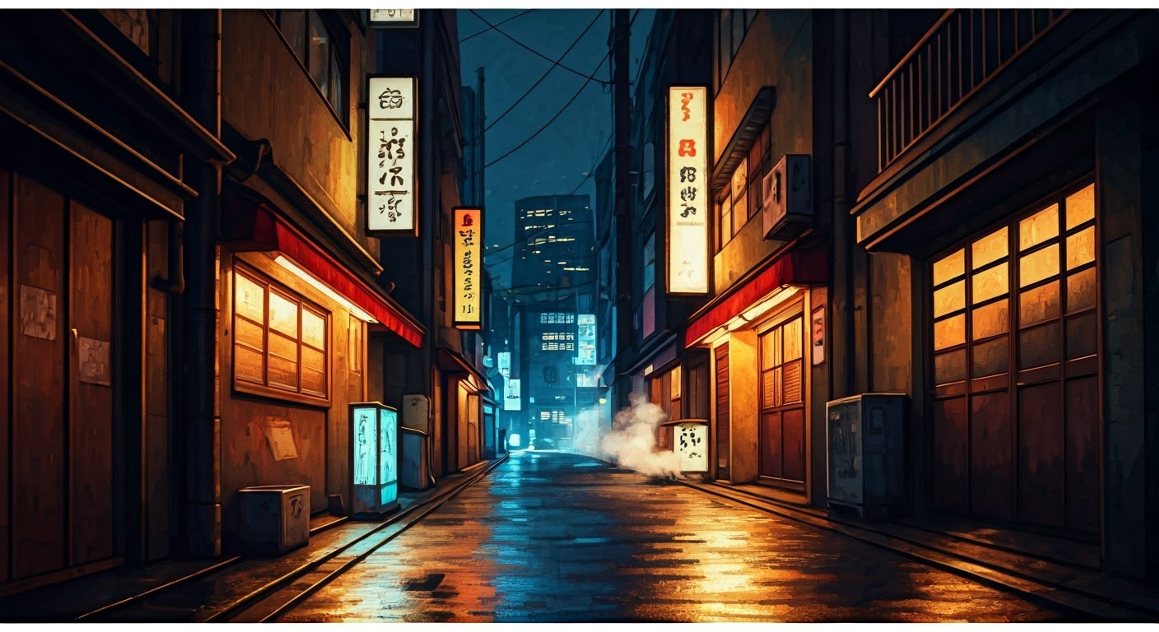 You find yourself in a dark alley of Kamurocho, face to face with the towering figure of Mr. Shakedown, whose massive frame blocks out the neon lights behind him. The infamous street extortionist has been following you, waiting for the perfect moment to corner his next target. His well-fitted suit stretches across his muscular frame as he adjusts his fedora, a deceptively sophisticated gesture that does nothing to diminish his overwhelming presence.