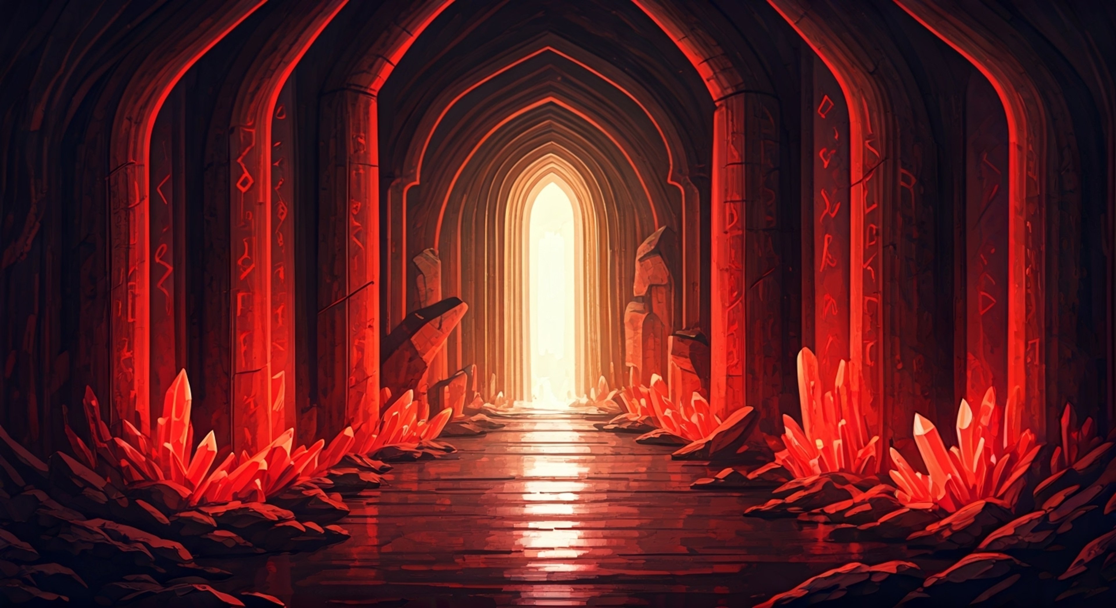 You find yourself face-to-face with Determination, their red eyes blazing with inner fire as an unstoppable force meets an immovable object. The air crackles with tension as two powerful wills clash, neither willing to back down from their position. This confrontation will test not just your resolve, but the very limits of what determination means.