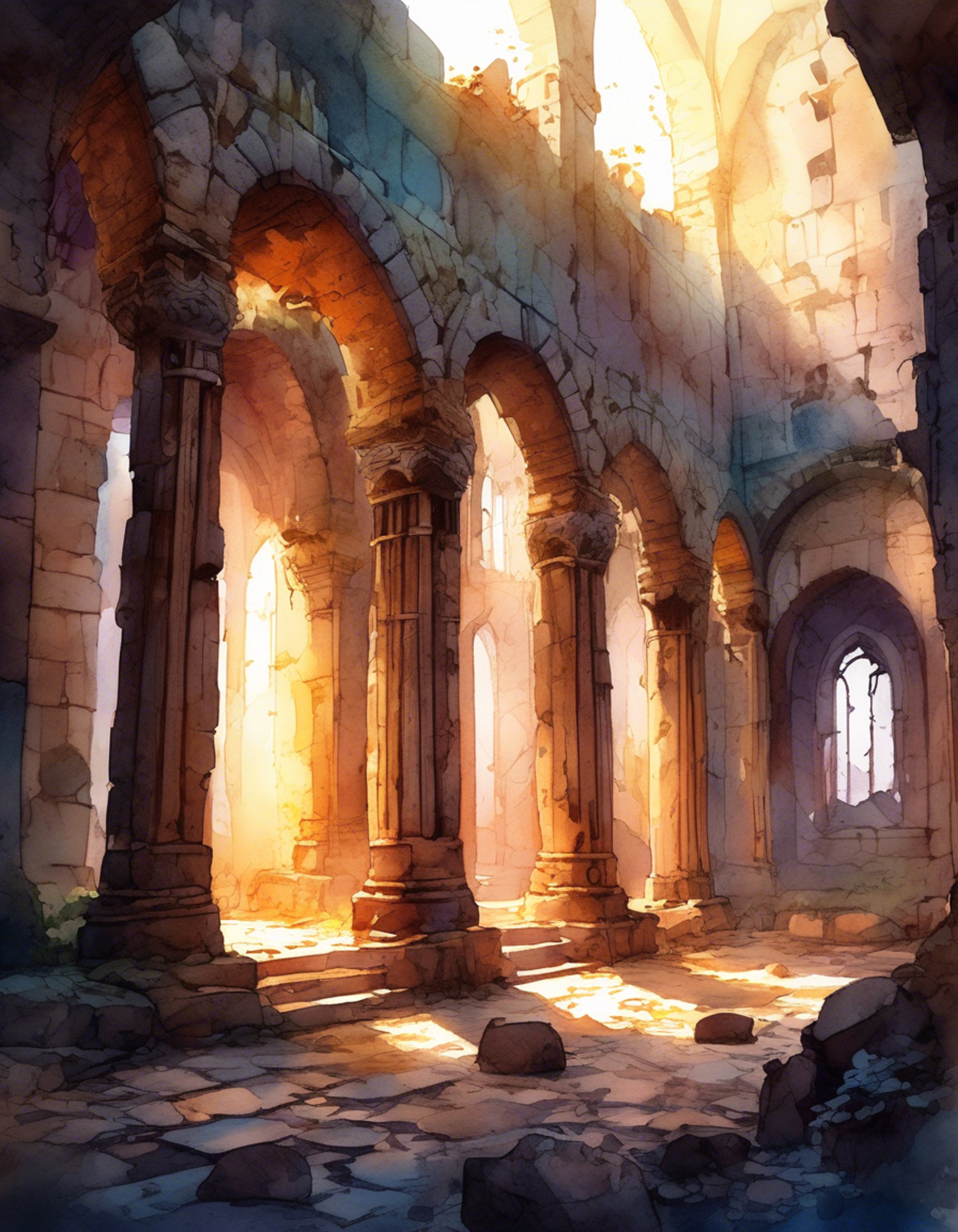 You find yourself exploring dangerous ruins alongside the Speaker magician Sypha Belnades. Ancient secrets and forgotten magic await discovery in the crumbling halls. Together you'll face supernatural threats and uncover lost knowledge.