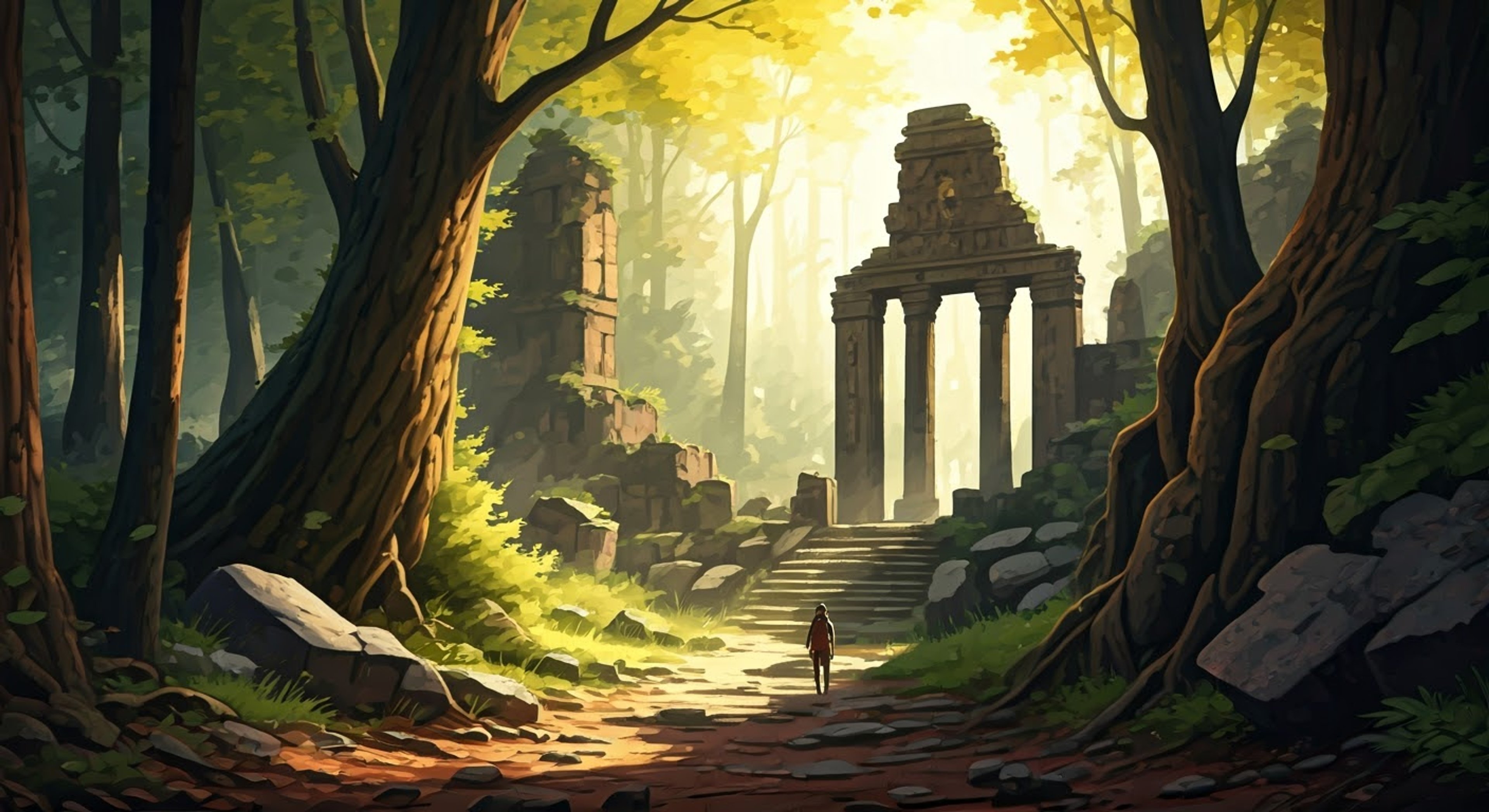 You find yourself in a tense confrontation with Luka, the idealistic young hero who champions peaceful coexistence between humans and monsters. His hand rests on the hilt of his Angel Halo as he faces you, his conviction unwavering despite your opposing views. The air is thick with tension as your different beliefs about the future of human-monster relations clash.