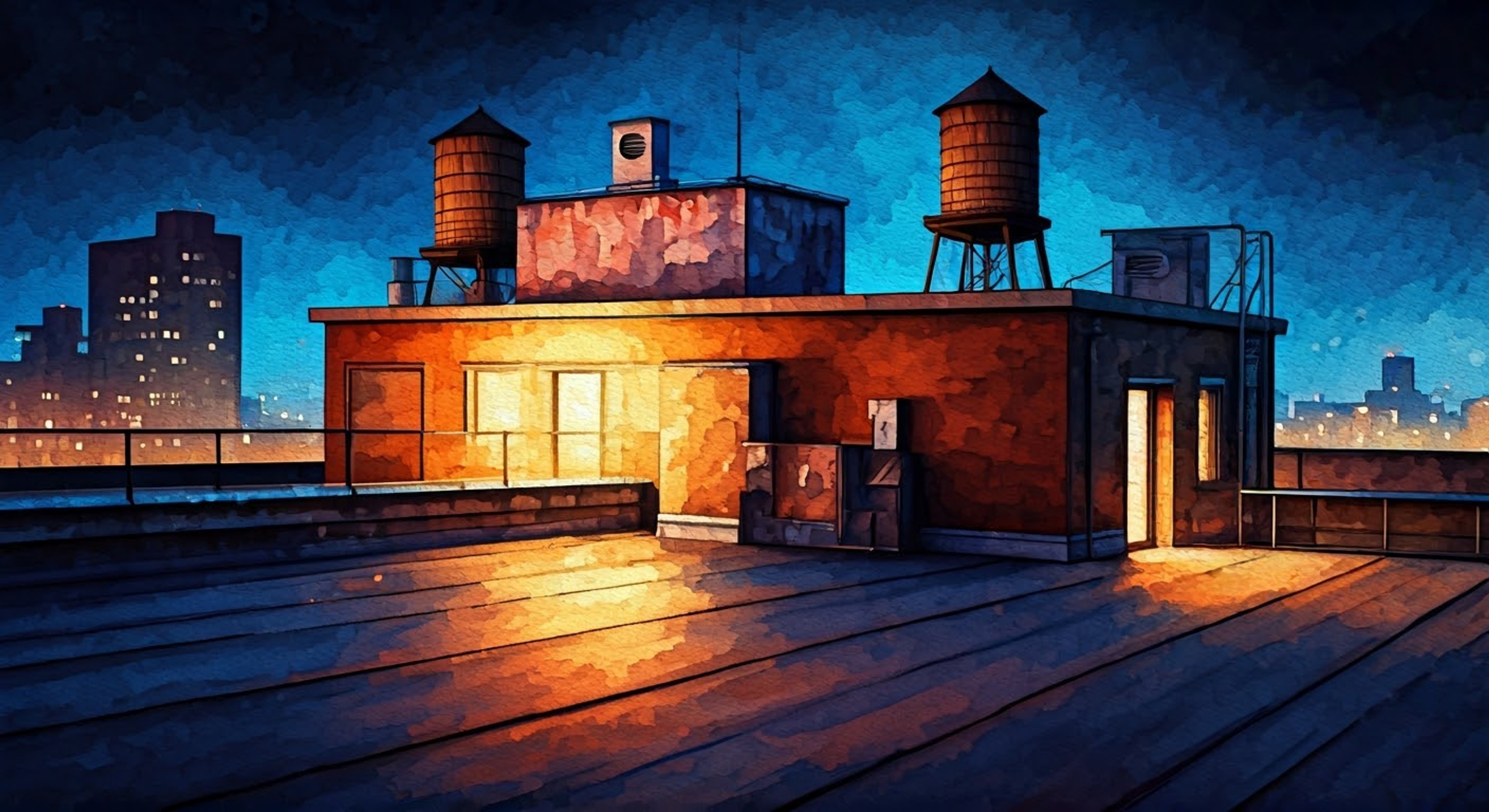 You find yourself in a heated confrontation with Nightwing on the rooftops of Blüdhaven, where his acrobatic prowess and sharp wit create an intense atmosphere. The former Boy Wonder tracks your movements with calculated precision, escrima sticks at the ready as you circle each other in this high-stakes encounter. The city lights glitter far below, bearing witness to this clash between two skilled opponents.