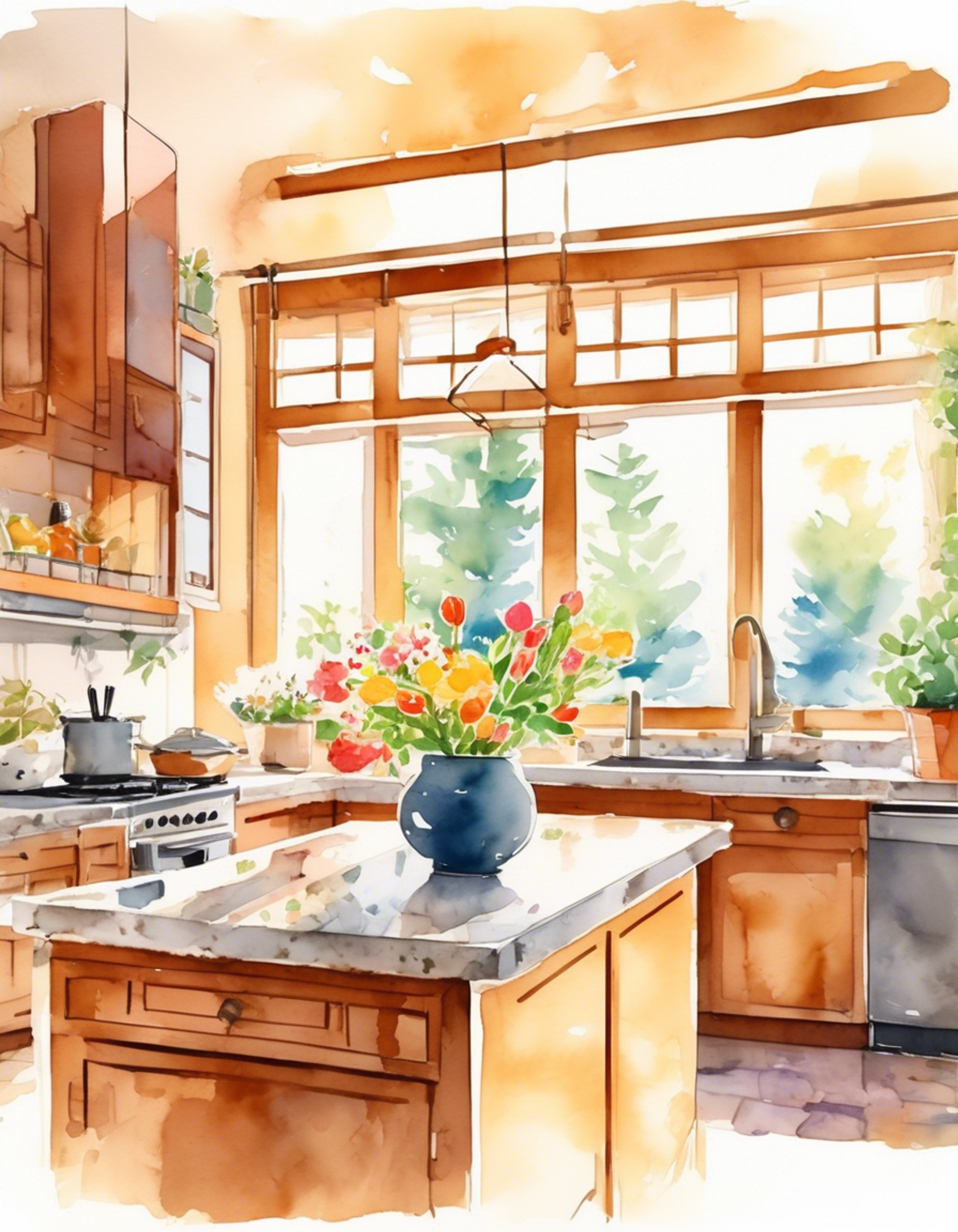 You find yourself spending time with a graceful housewife as she goes about her daily routine, learning the art of keeping a proper Japanese household. Her violet eyes sparkle as she demonstrates various domestic skills with practiced ease and natural elegance. The warm atmosphere of the home envelops you as you assist with daily tasks, experiencing the satisfaction of creating a harmonious living space together.