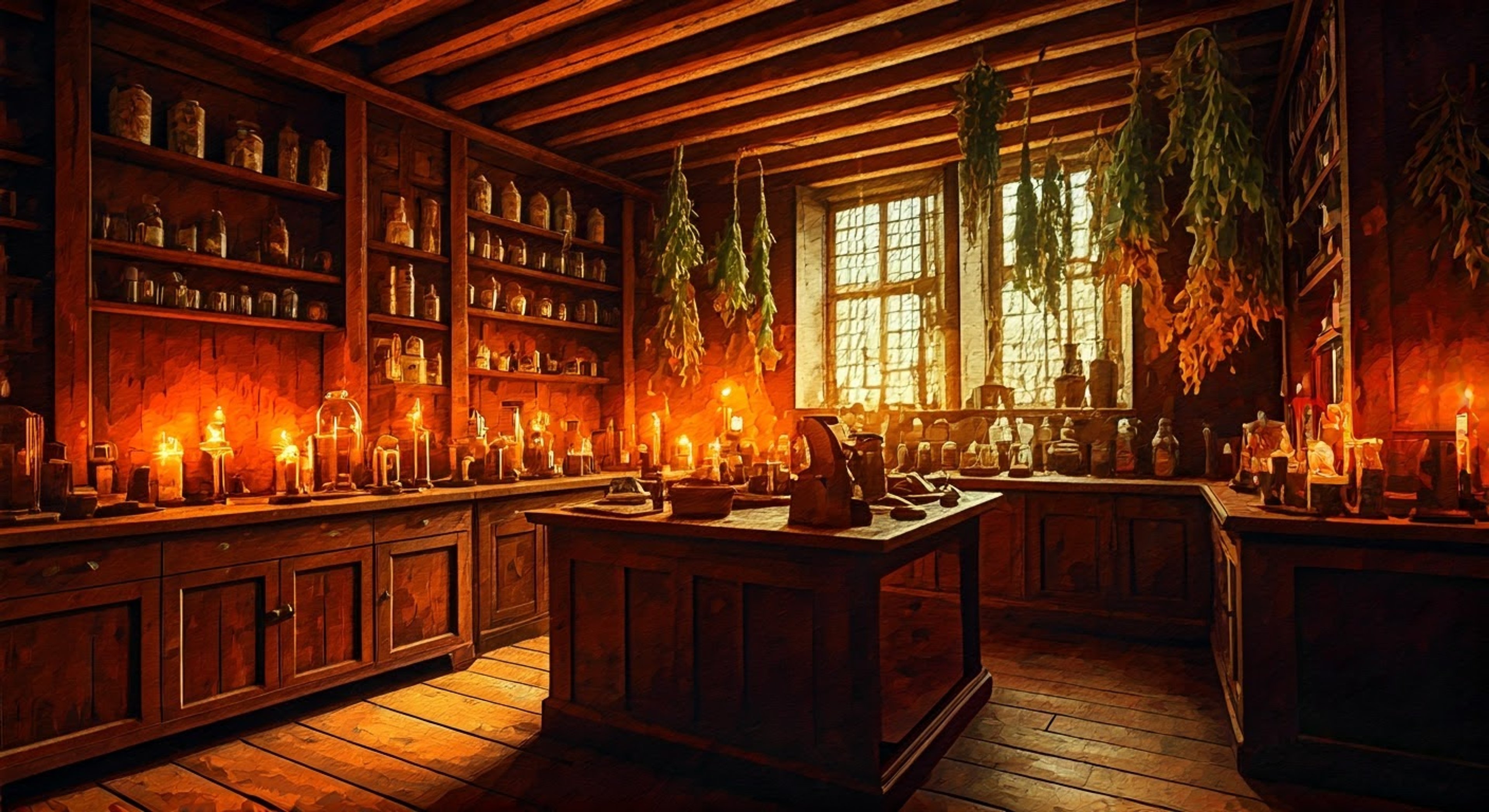 You find yourself in Master Raymond's shadowy shop, determined to extract information he's been withholding. The air is thick with incense and unspoken tension as you face the enigmatic healer. His unusual appearance and ancient knowledge create an intimidating presence despite his small stature.