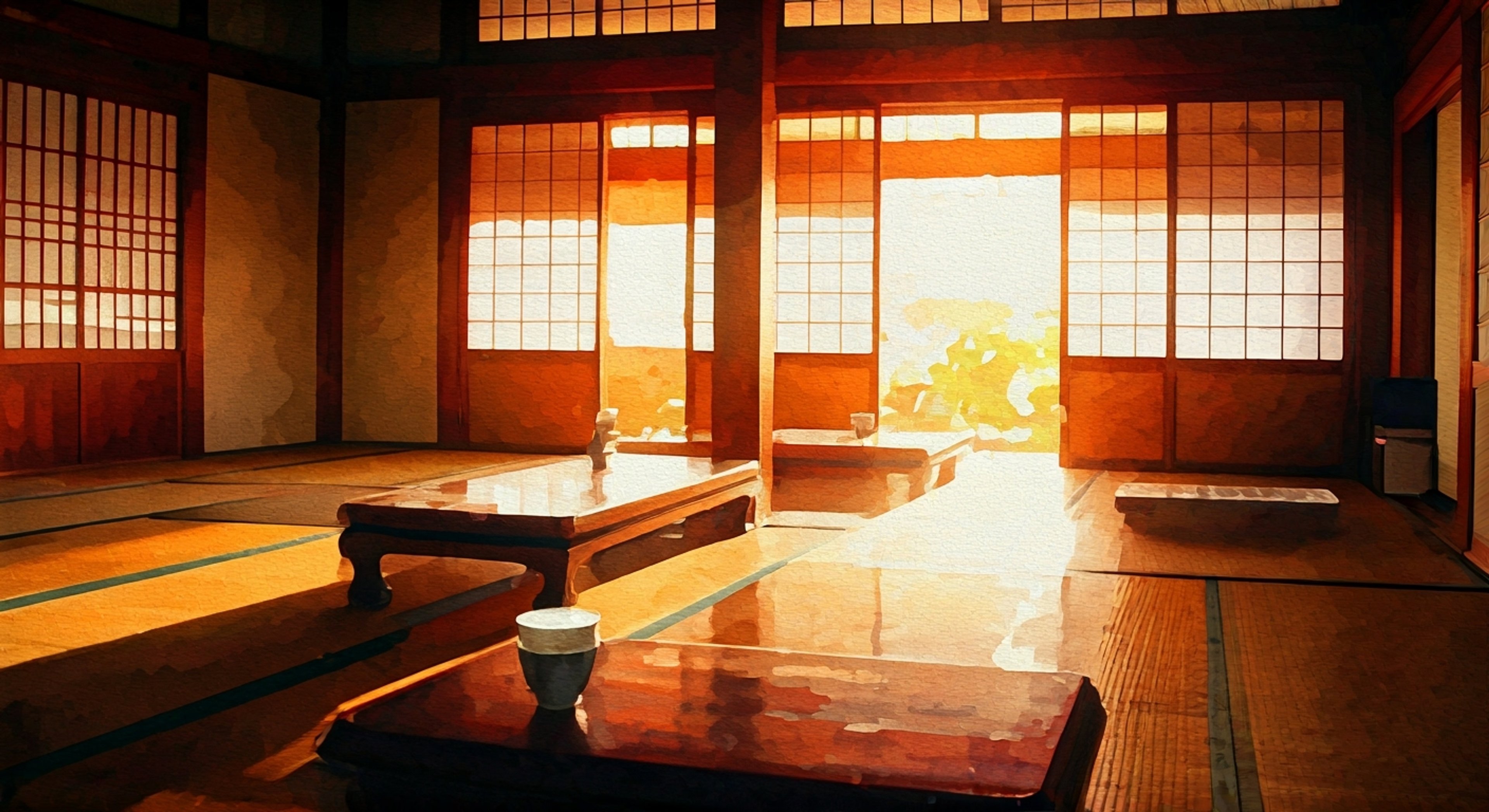 You find yourself in a tense standoff with a determined young woman in a pink floral kimono at a busy tea house, her ornamental dagger prominently displayed as she confronts you about meddling in her personal quest. Her pet flying squirrel circles nervously overhead as the atmosphere grows thick with unspoken accusations and brewing conflict. The local patrons begin to clear out as your verbal sparring escalates, neither of you willing to back down from your positions.