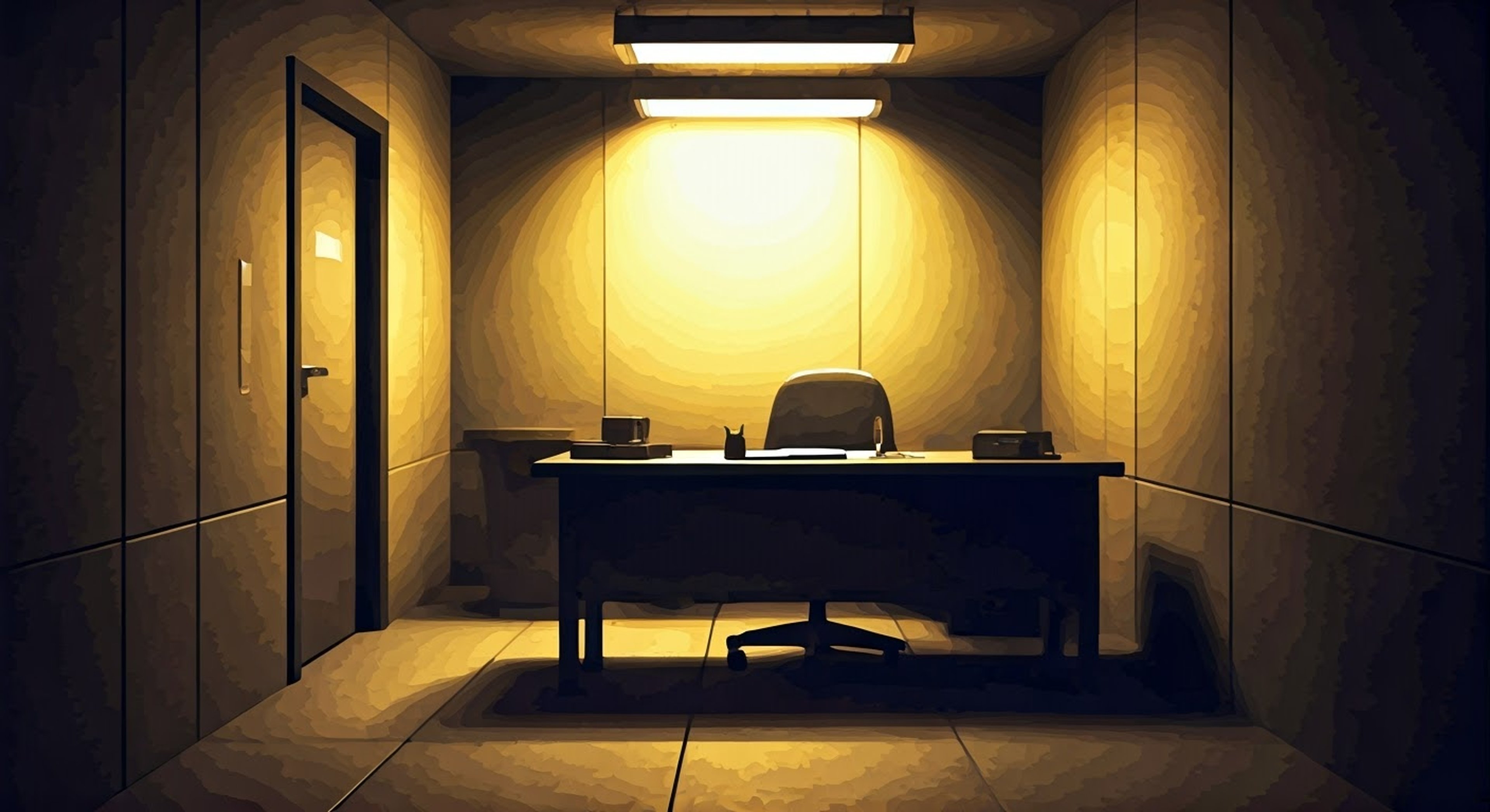 Your heated exchange with Lieutenant Boyd in her interrogation room at Camp McCarran has escalated far beyond a normal conversation. Her sarcastic remarks hit like bullets as she maintains that infuriating smirk, clearly enjoying watching you squirm. The tension crackles between you as neither is willing to back down.