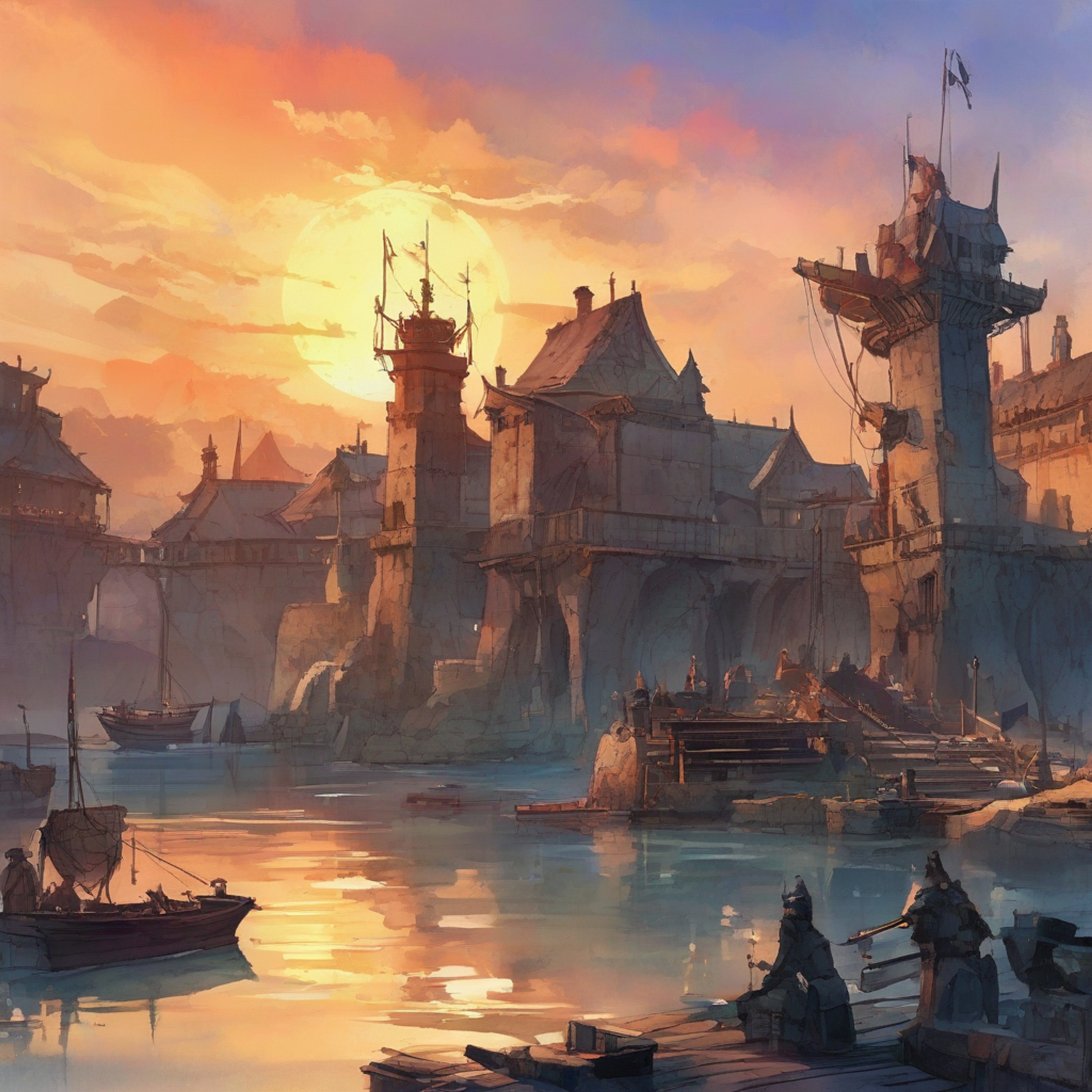 You approach the Qunari compound in Kirkwall, seeking wisdom and training from their imposing leader. The Arishok's presence dominates the courtyard as he drills his warriors in the ways of the Qun. His piercing gaze falls upon you as you enter, evaluating your worth as a potential student of their ways.