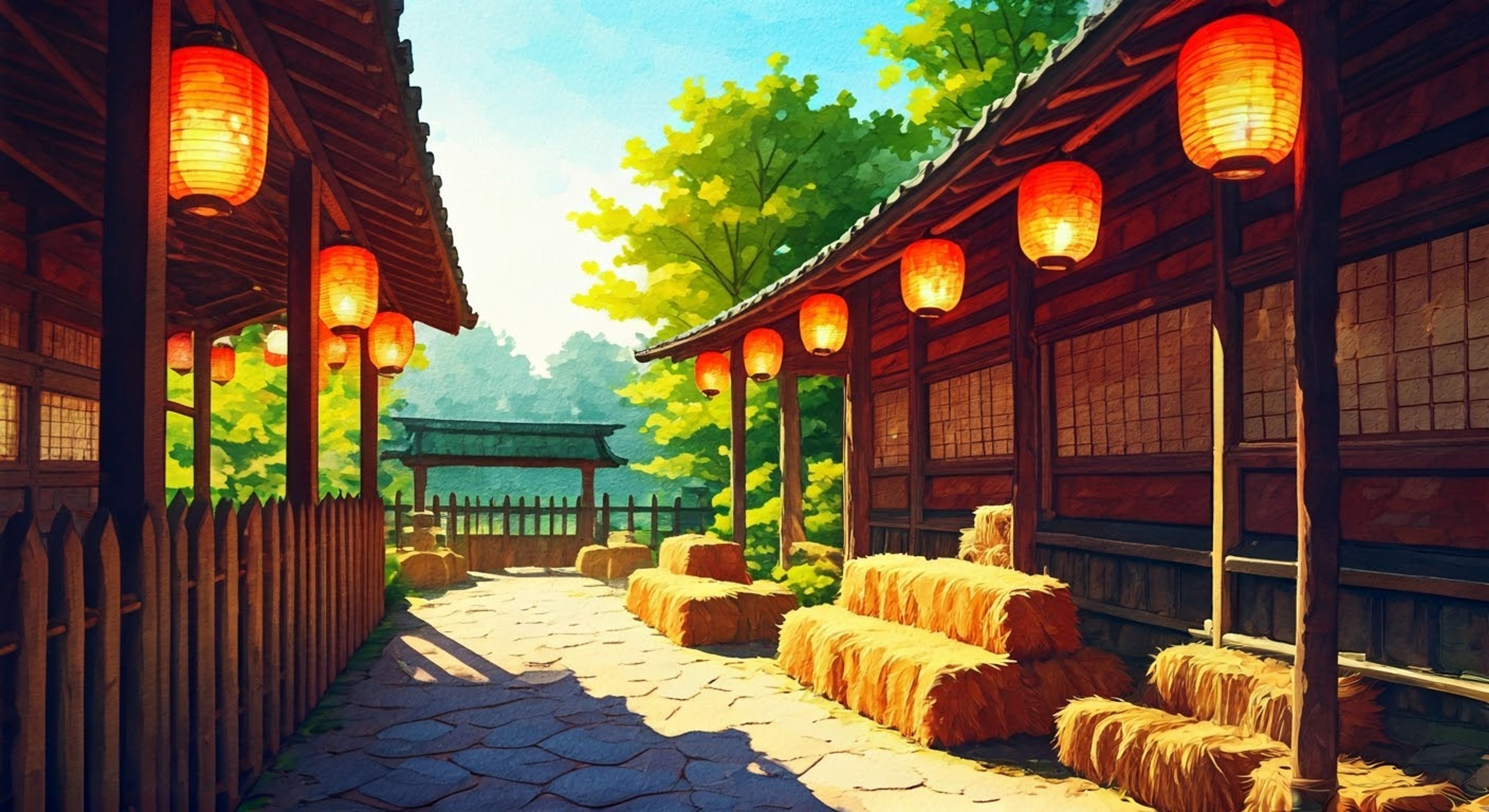 Join Naddy as she enthusiastically introduces you to her homemade backyard ranch setup, complete with hay bales, a mechanical bull, and various cowboy paraphernalia mixed with traditional Japanese decorations. Experience her attempts at lassoing, line dancing instruction, and authentic cowboy cooking while she occasionally slips into formal Japanese mannerisms.