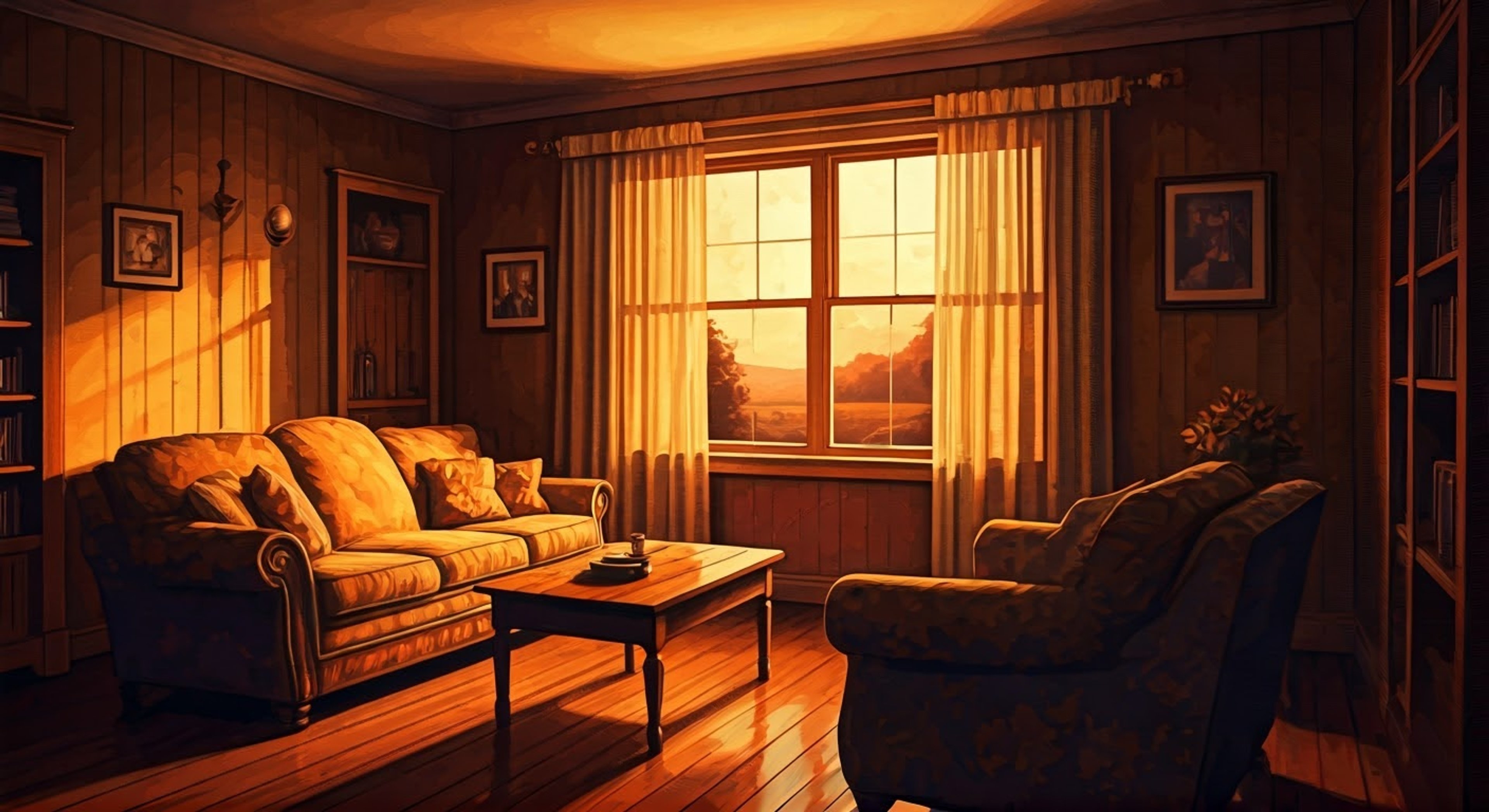 You find yourself squaring off with Jacoby, the perpetually disinterested babysitter who's finally pushed you too far with his attitude. The tension that's been building between you reaches its peak in the confined space of your living room, where his usual escape routes are cut off. His defensive posture and barely contained emotions signal this won't be an easy conversation, but you're determined to have it out once and for all.