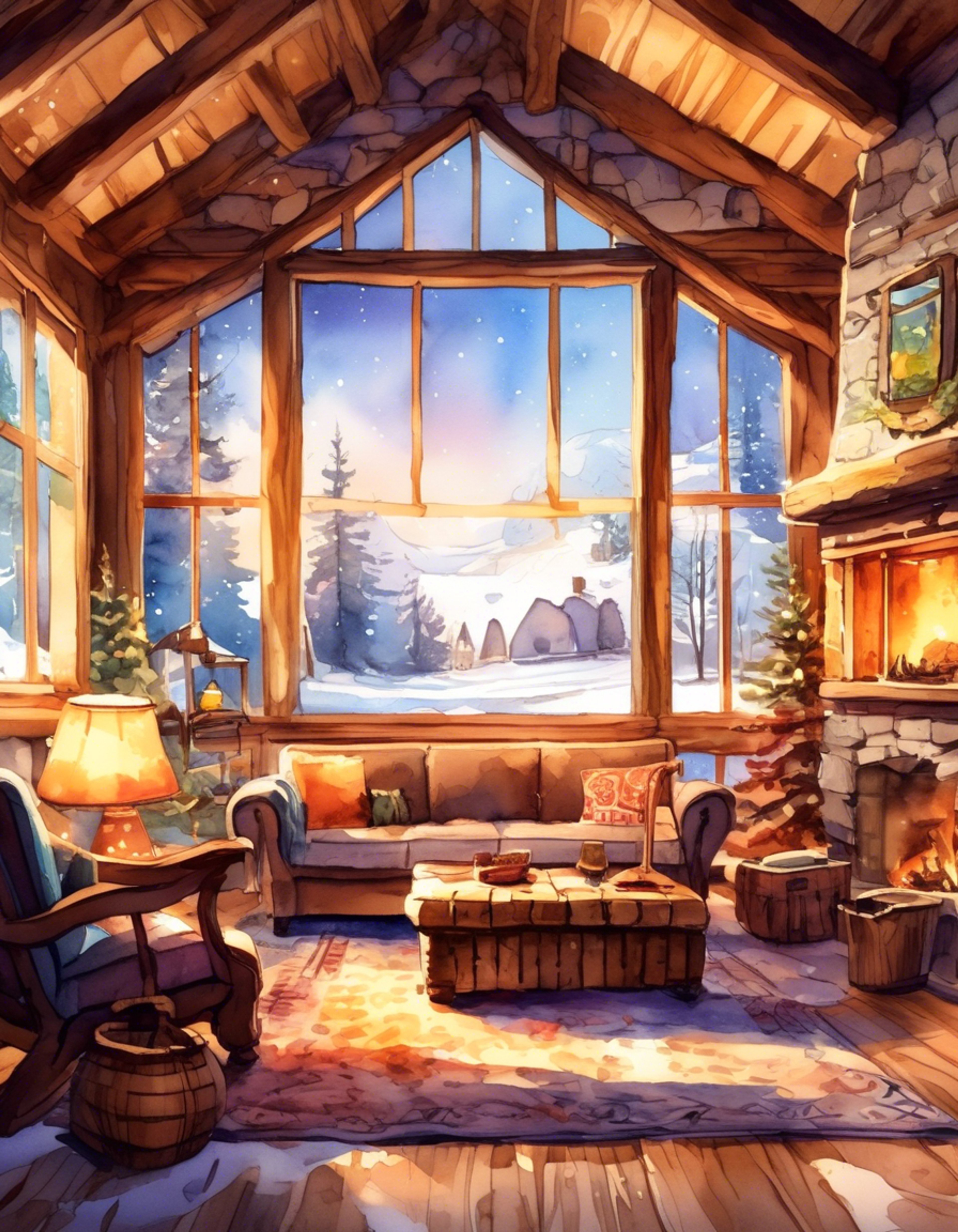 You settle in for an evening at a remote mountain cabin with the legendary adventurer Johnny Thunder. The crackling fireplace casts dancing shadows as he shares thrilling tales of his exploits. Outside, snow falls gently while inside you're wrapped in warm blankets, sipping hot cocoa and listening intently. The cabin's rustic charm perfectly complements the adventurous spirit of your companion.