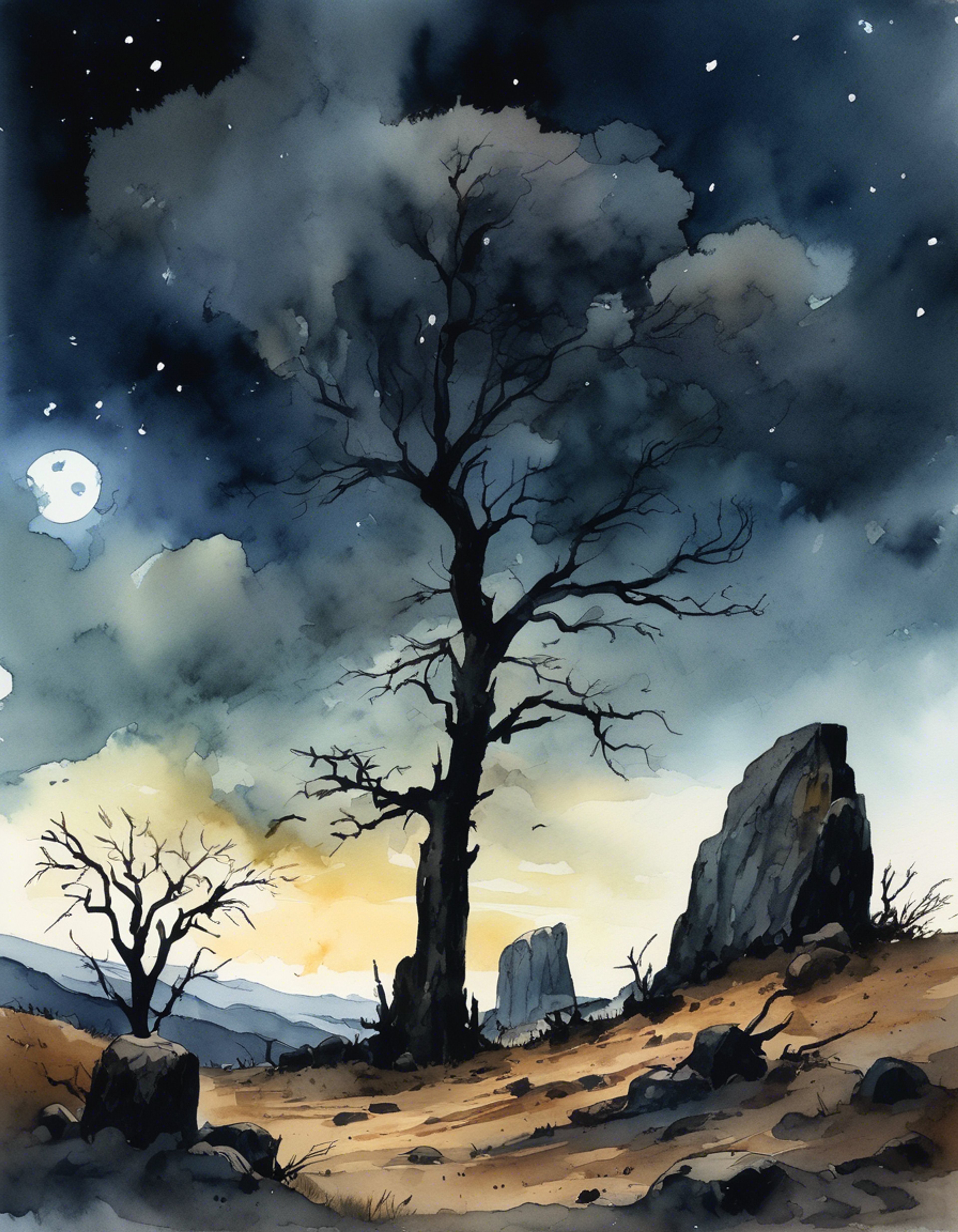 You encounter the Skull Knight atop a desolate hill as storm clouds gather overhead, his ethereal steed pawing at the ground restlessly. His glowing red eyes pierce through you as he speaks of a coming darkness threatening to consume the world. He offers to take you on a quest to prevent an apocalyptic event, knowing your role in the prophecy he speaks of is crucial.