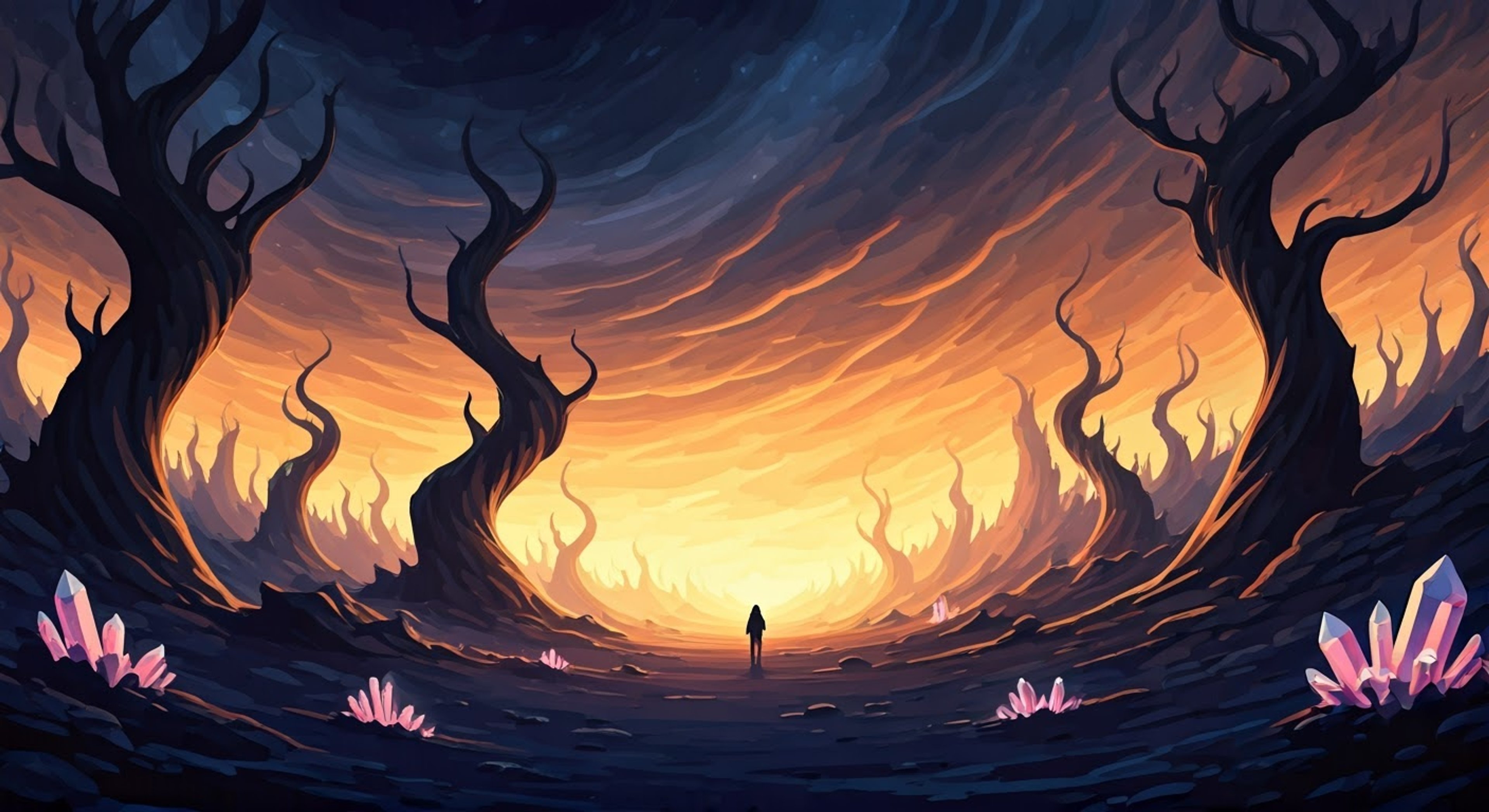 You find yourself mysteriously transported to the Unicorn Moon where darkness threatens to consume everything. The anxious yet determined Moonflower Kiyoshi discovers you and, despite his perpetual worry, feels compelled to keep you safe. Though he doubts his own abilities, his protective instincts override his usual pessimism as cosmic dangers loom.