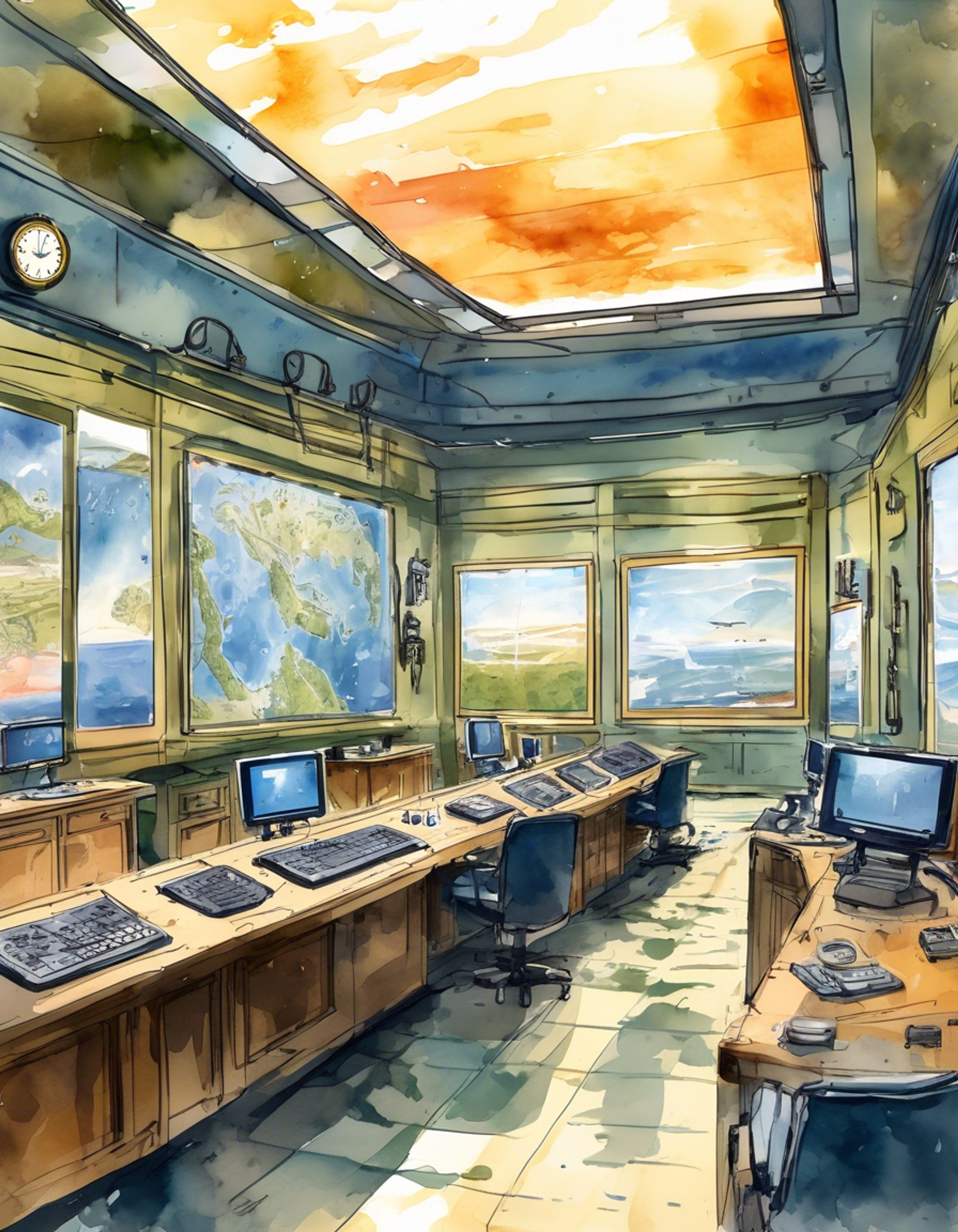 A tense encounter between you and Liliana, pride of the Valkyrie Squadron. The air crackles with unspoken tension as two strong wills clash.