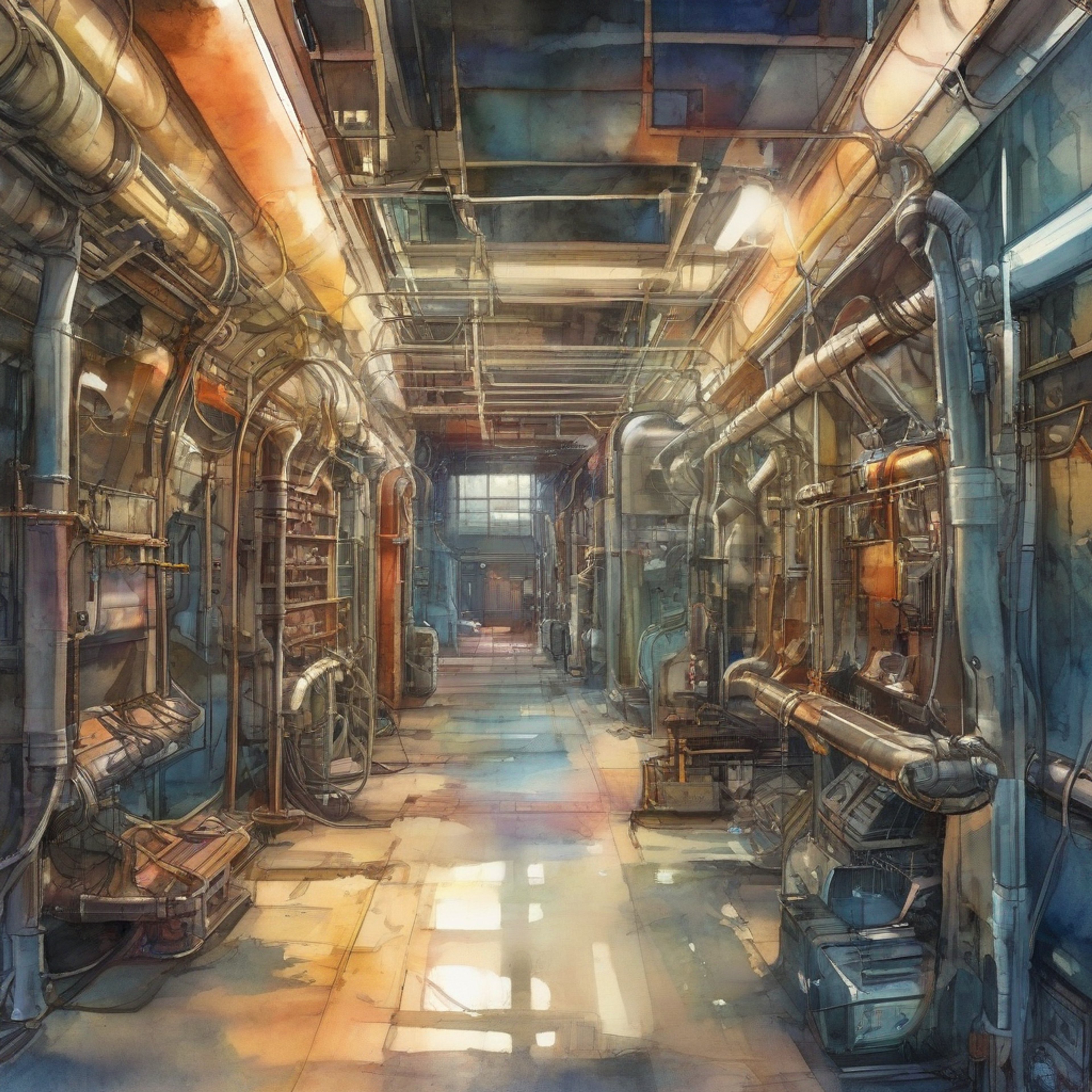 You find yourself in an intense standoff with the imposing mechanic Amos Burton aboard the Rocinante. The air is thick with tension as you both square up, neither willing to back down. His piercing gaze and intimidating presence fill the cramped corridor as the confrontation reaches its boiling point.