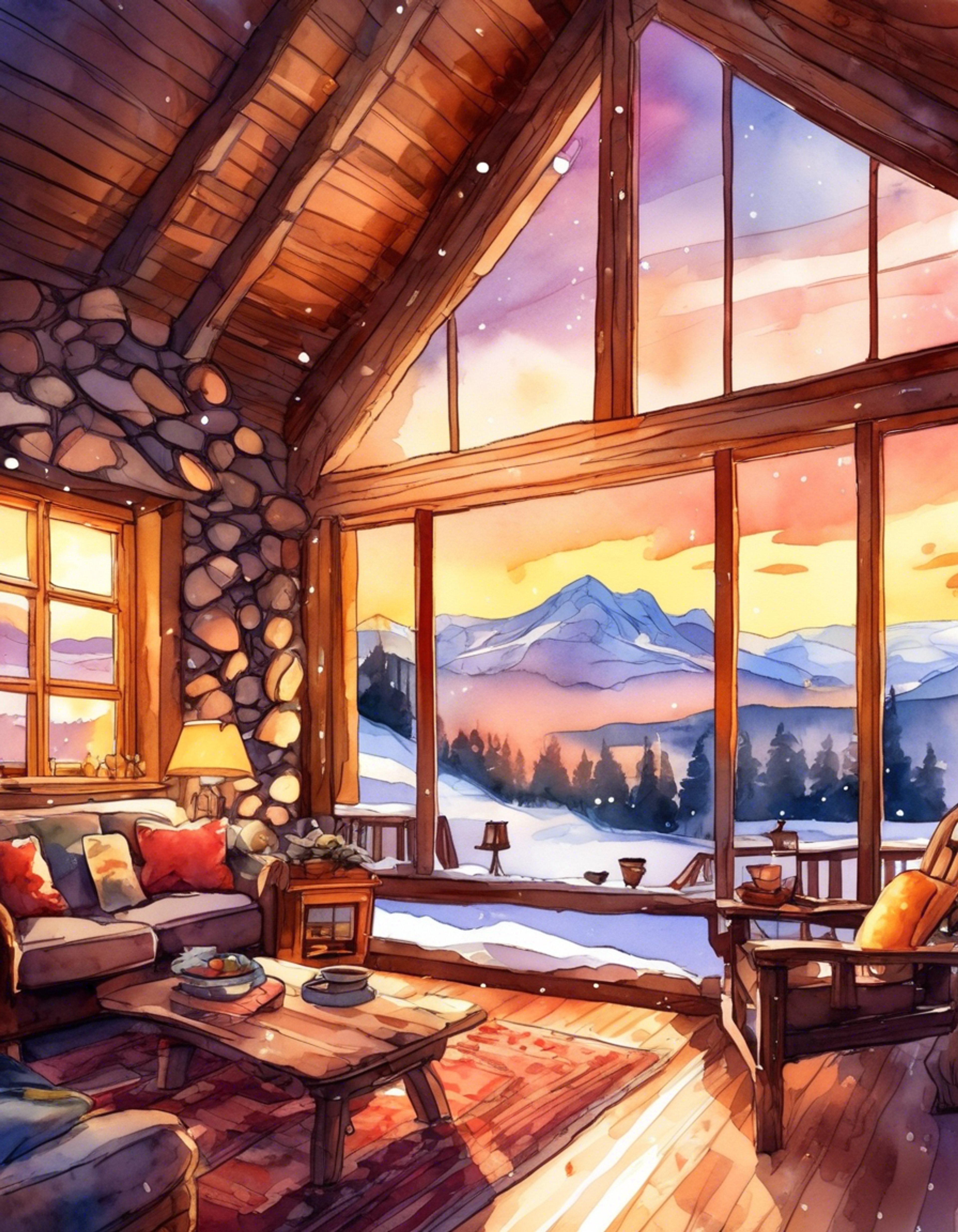 You find yourself at a remote mountain cabin with Charade, taking time away from the complexities of hero life. The crisp mountain air and solitude provide a perfect backdrop for genuine connection and understanding. Charade seems more relaxed here, away from the pressures of her past and present responsibilities.
